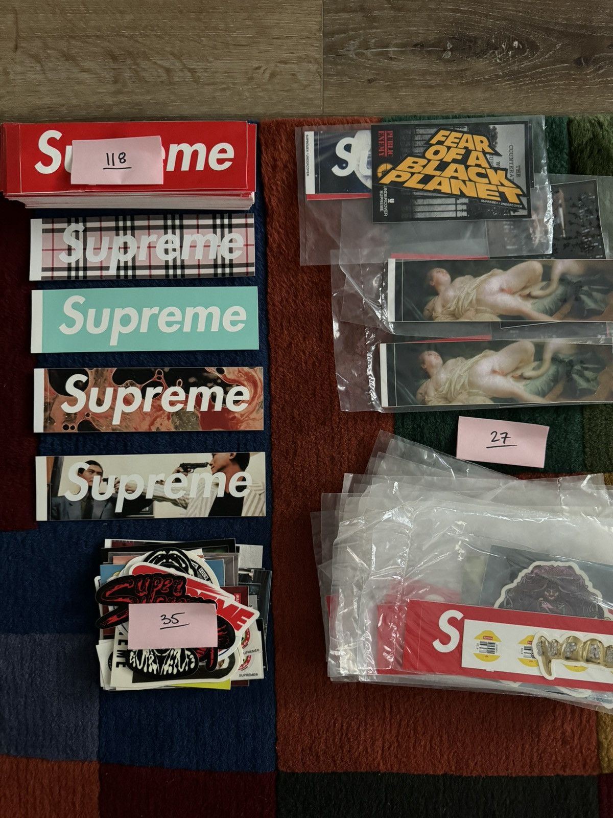 Supreme Supreme Sticker Bundle 250+ Size ONE SIZE - 3 Thumbnail