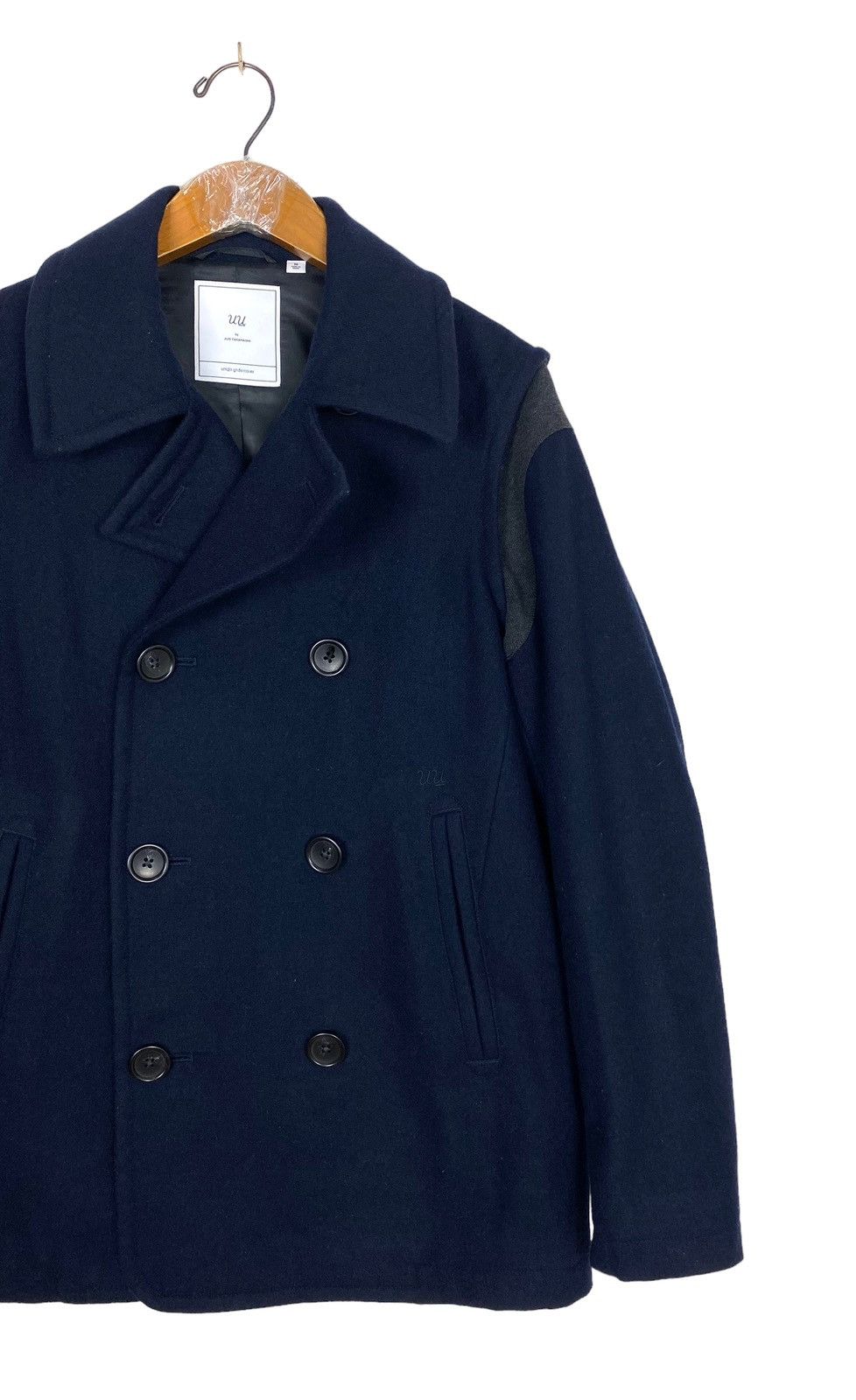Undercover × Uniqlo Rare‼️ Undercover X Uniqlo Wool Pea Coat Size US S / EU 44-46 / 1 - 3 Thumbnail