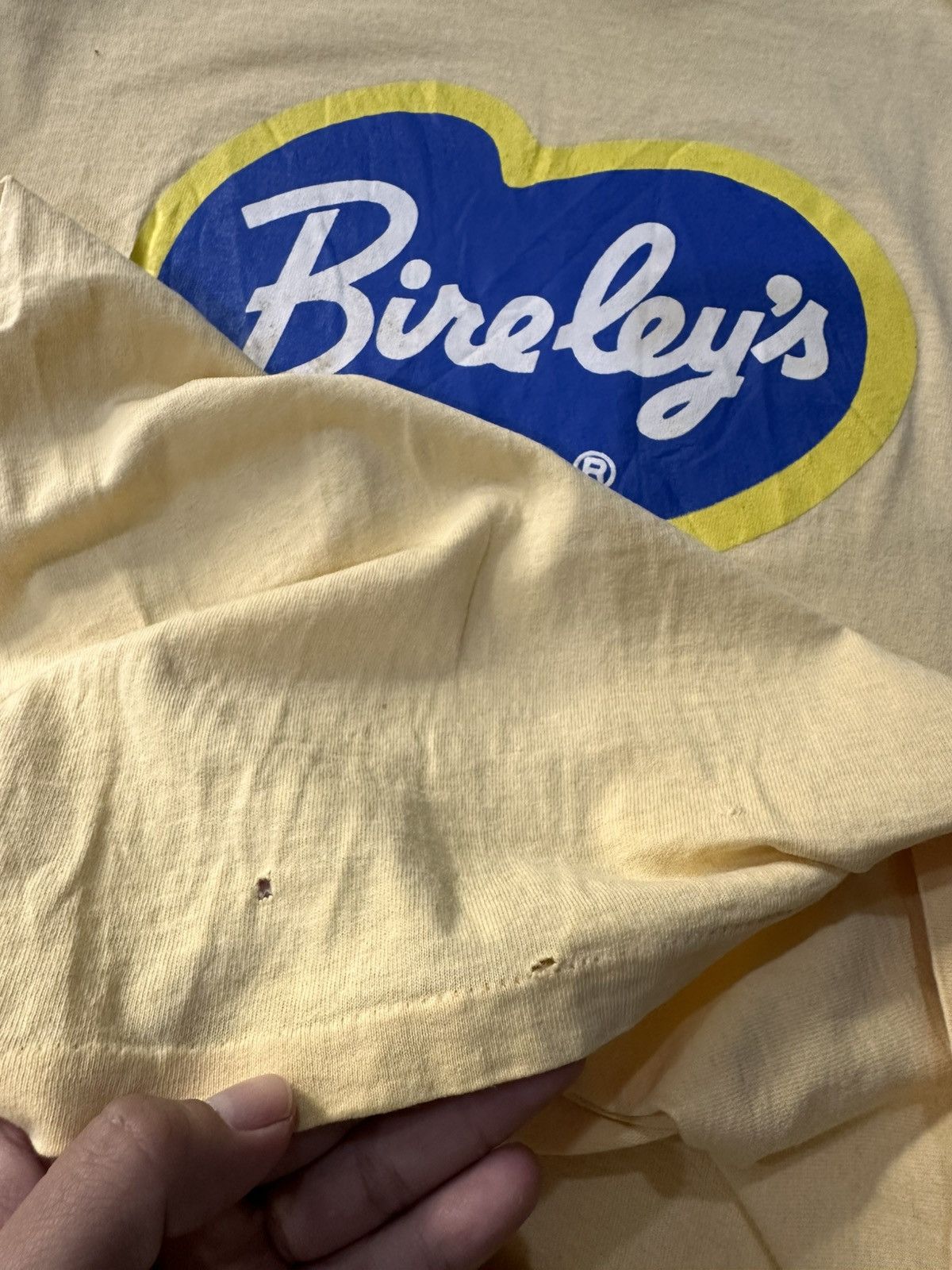 Sears Thrashed Vintage Bireley’s Orange Faded Tee Size US M / EU 48-50 / 2 - 12 Thumbnail
