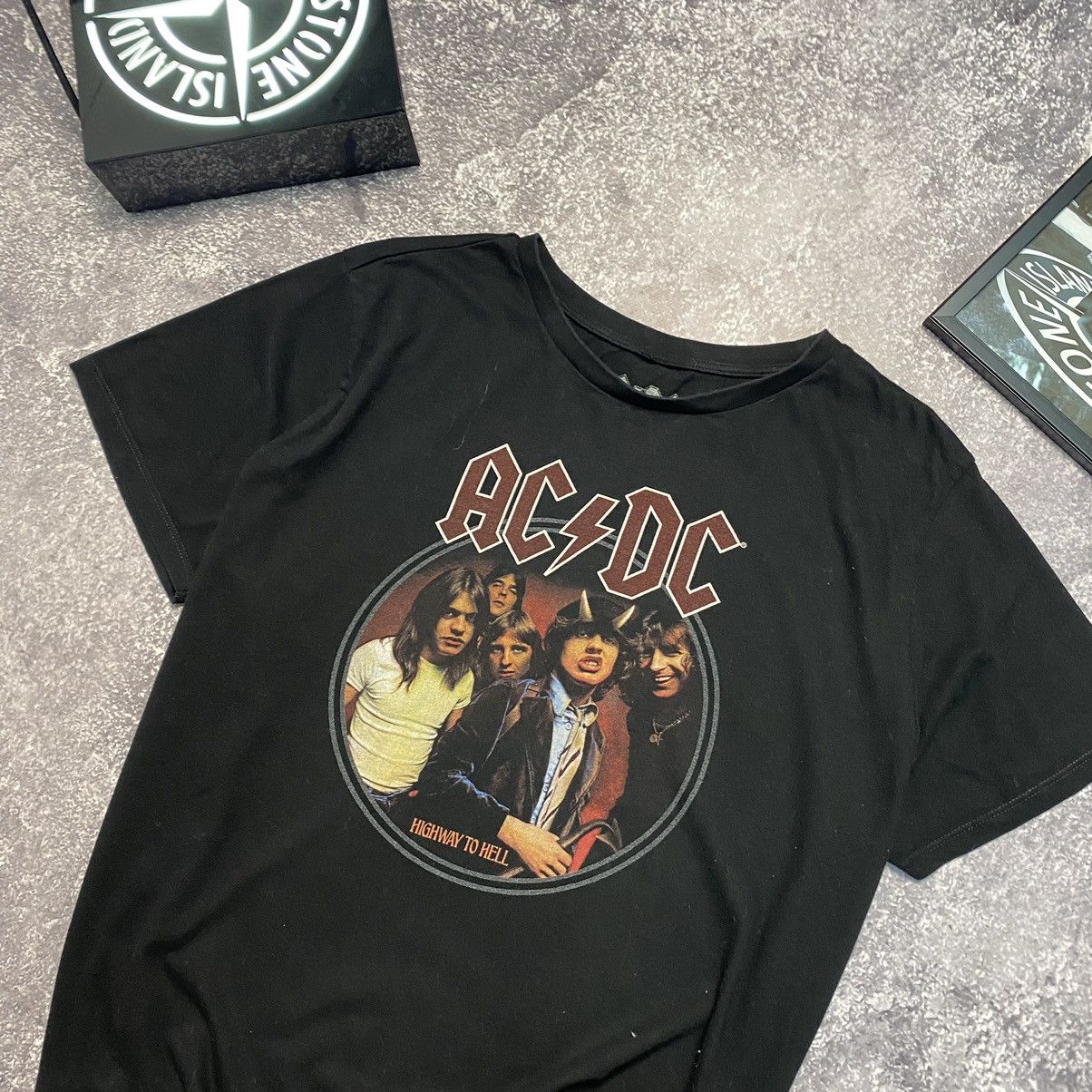 Band Tees × Vintage Vintage AC/DC All peoples big logo rock band tee Size US L / EU 52-54 / 3 - 2 Thumbnail