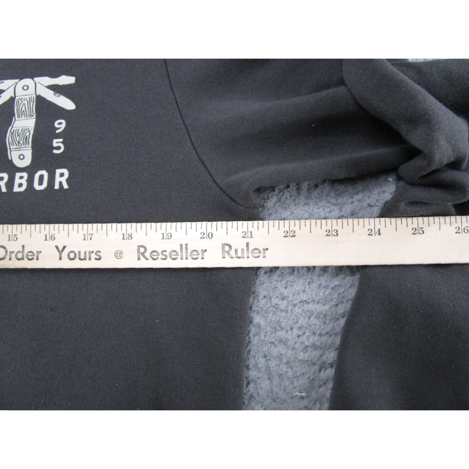 Vintage Arbor Sweatshirt Mens Size S Gray Fleece Cotton Blend Pocket Knife Snowboarding Winter Outdoor Skate Regular Pullover Crew Neck Long Sleeve Size US S / EU 44-46 / 1 - 6 Thumbnail