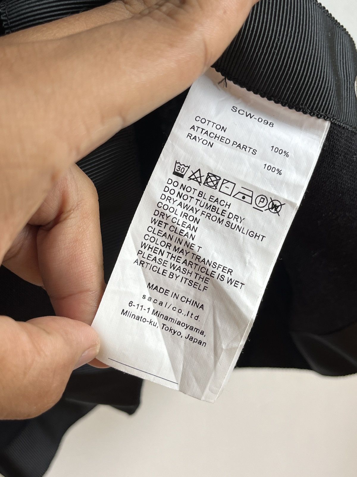 Sacai Cotton Jersey T-Shirt Size S / US 4 / IT 40 - 9 Thumbnail