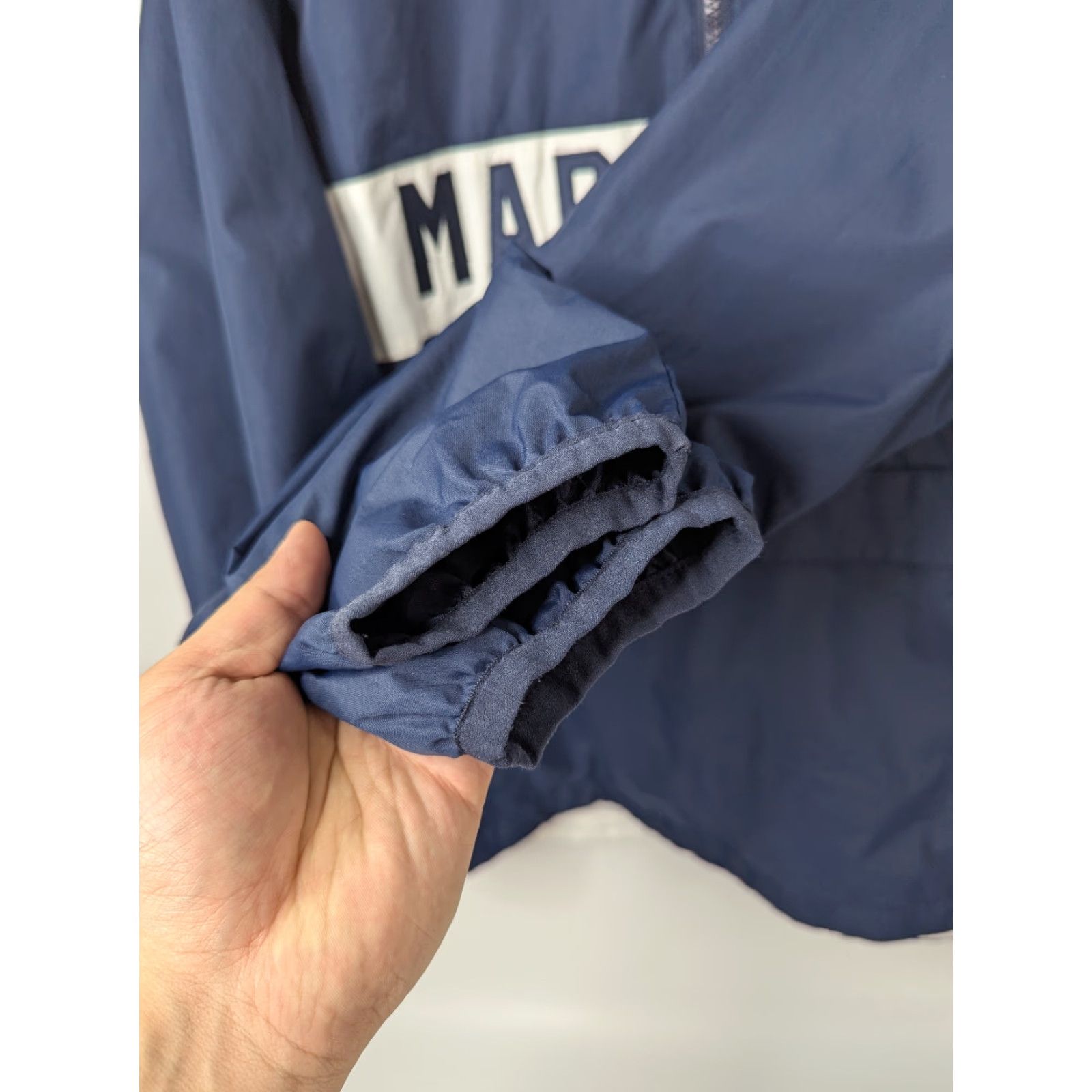 Vintage VINTAGE? No — (not vintage) The Marathon Clothing TMC Anorak Jacket Mens XL Navy Pullover Logo Crenshaw Size US XL / EU 56 / 4 - 3 Thumbnail