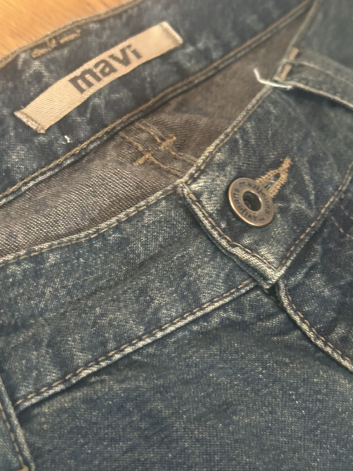 Mavi × Vintage Y2K 2000s Baggy Relaxed fit Mavi Jeans dark wash 36 x 30 Size US 36 / EU 52 - 8 Thumbnail