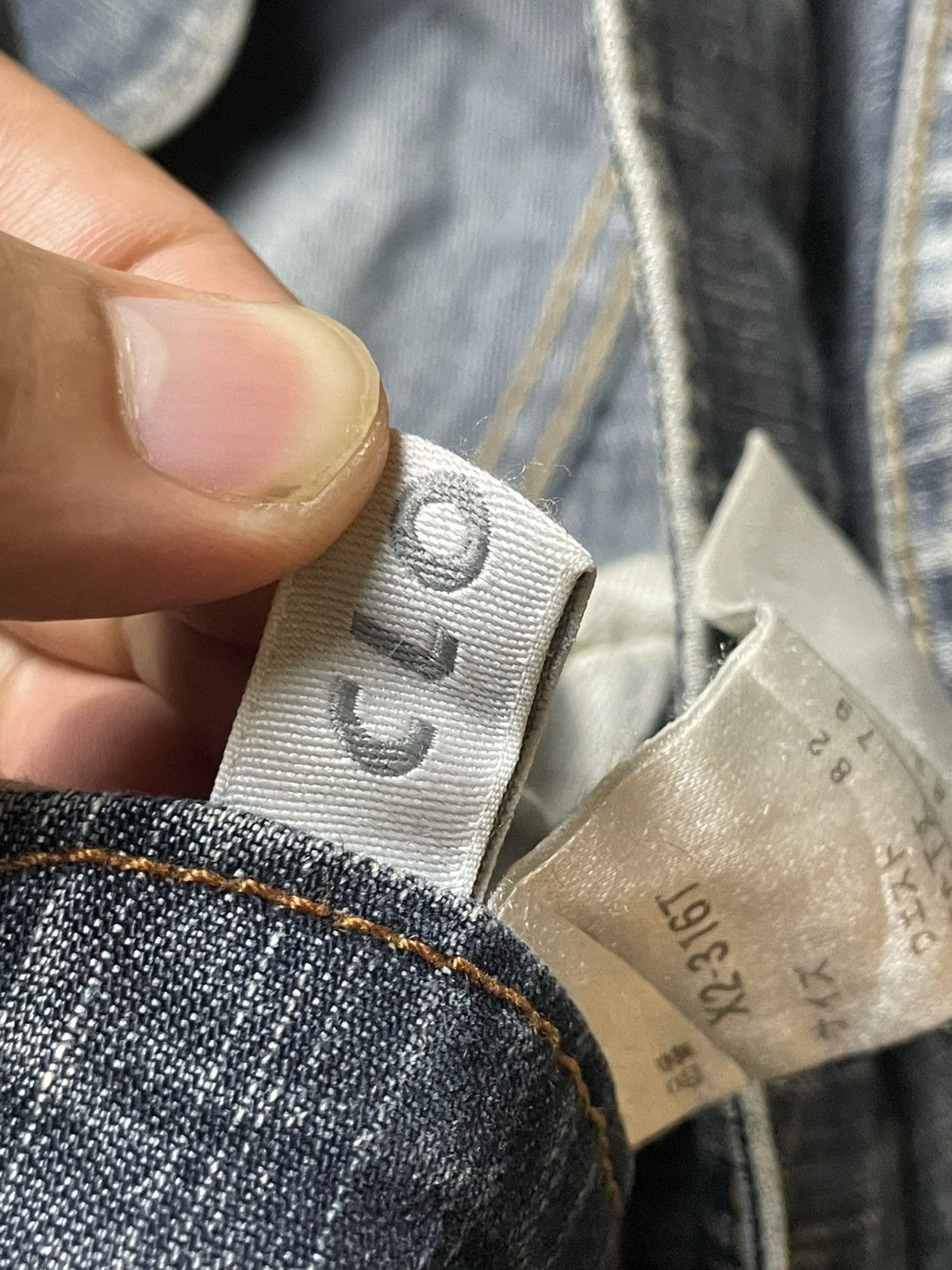 Japanese Brand × Vintage CLOSSHI Japanese Brand Straight Cut Jeans (93) Size US 33 - 7 Thumbnail