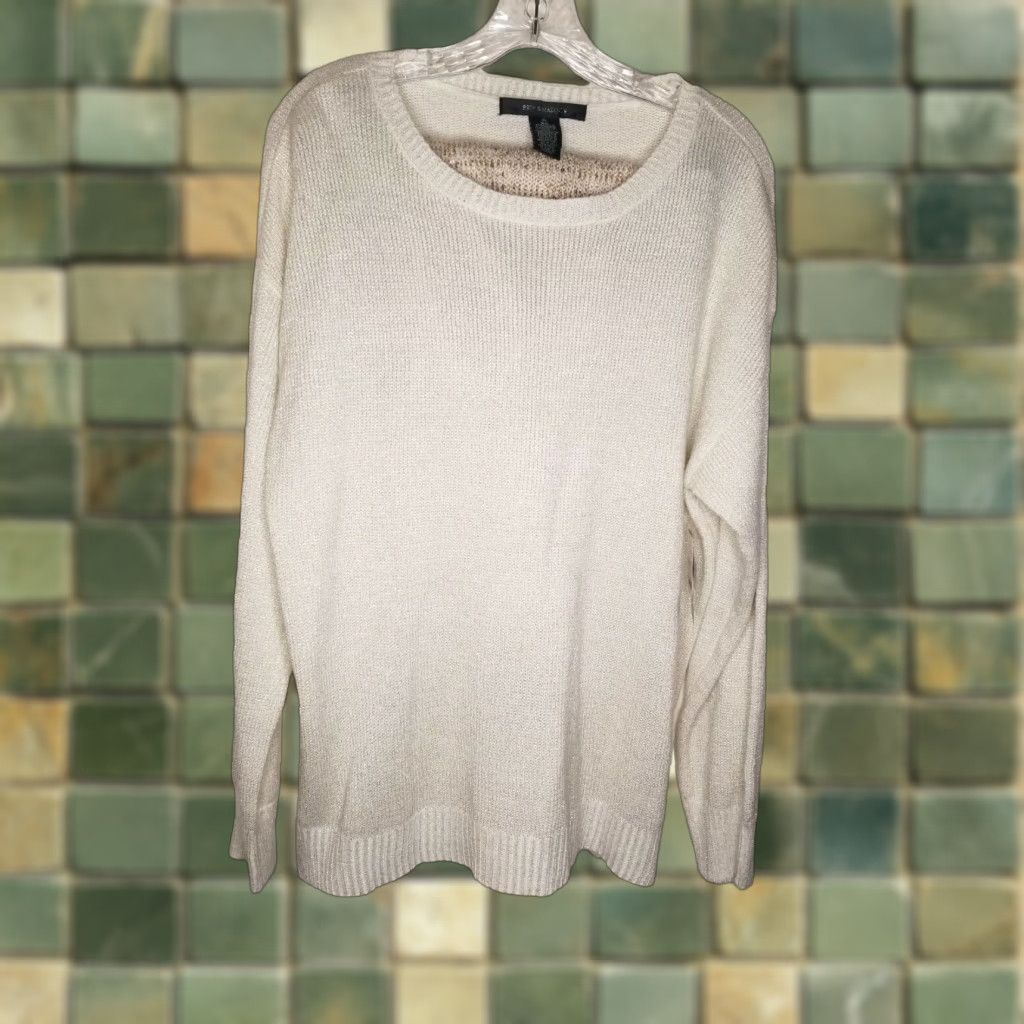 Vintage VINTAGE 89th & Madison Womens Sweater & Scarf Set Pullover XL Ivory Winter Cozy Size XL / US 12-14 / IT 48-50 - 1 Thumbnail