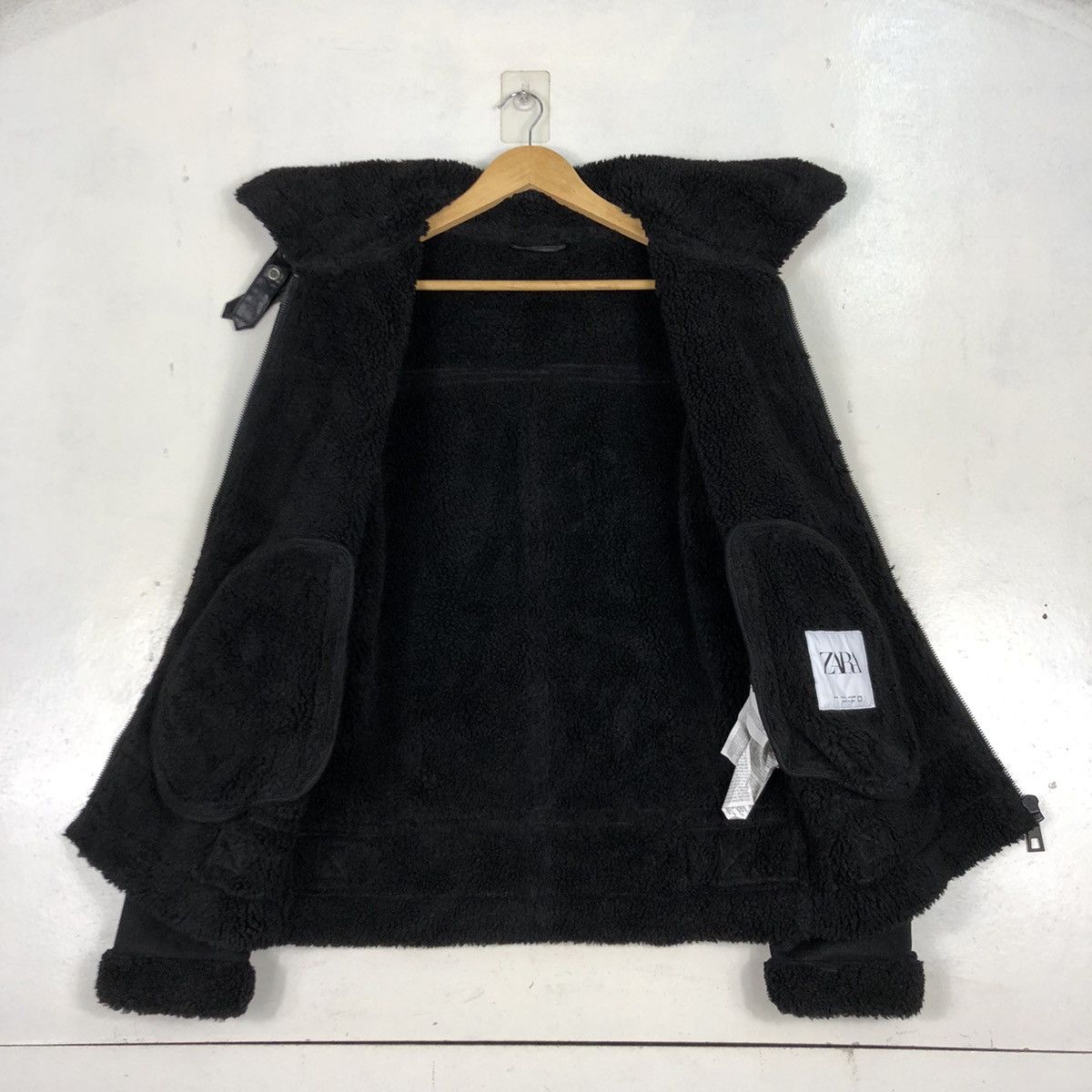 Other × Zara Sherpa Sherling Sheepskin Style Jackets Size US S / EU 44-46 / 1 - 11 Thumbnail