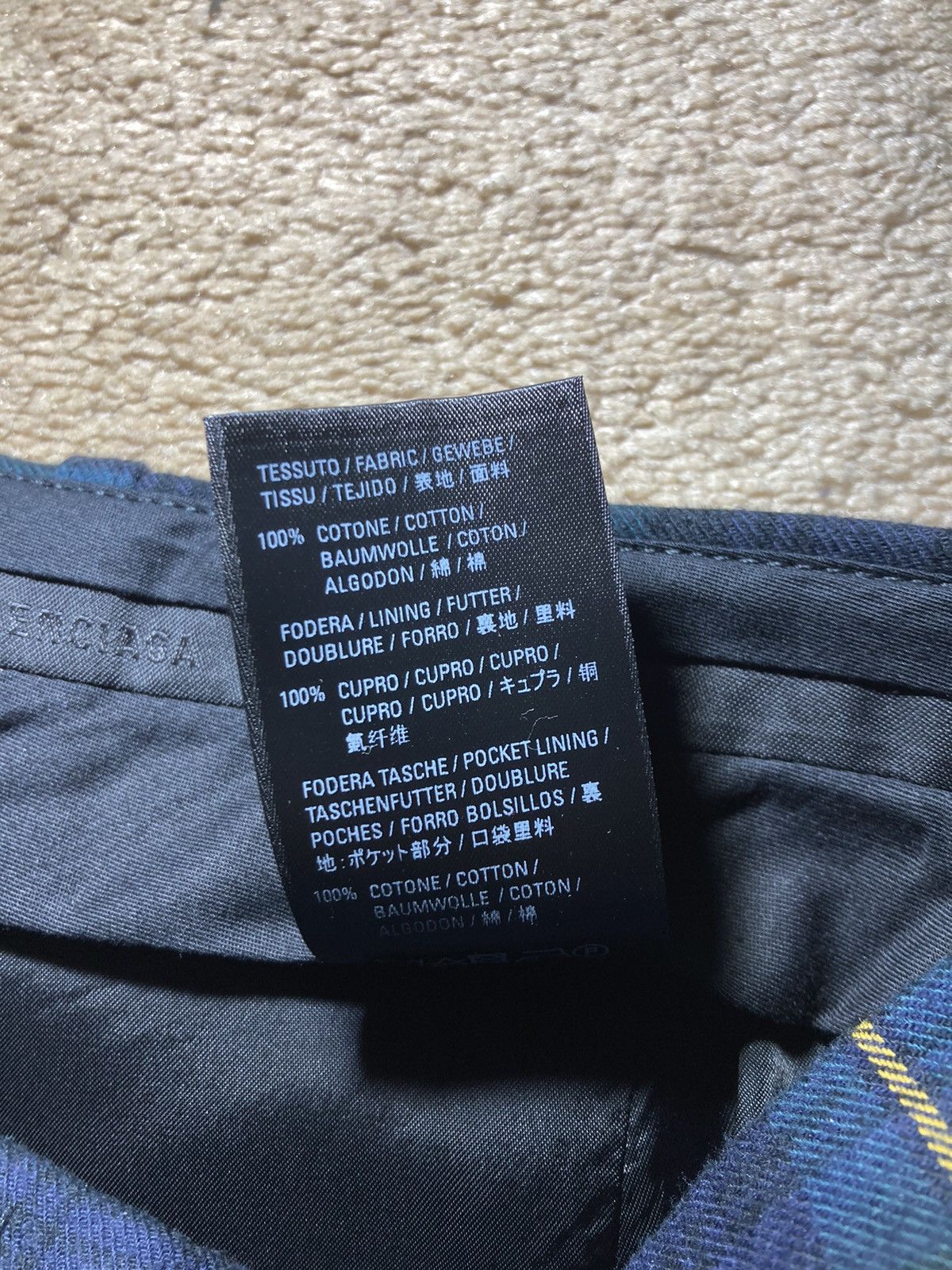 Balenciaga FW19 Balenciaga Cropped Flannel Pants Tartan Plaid 2019 44 Size US 28 / EU 44 - 8 Thumbnail