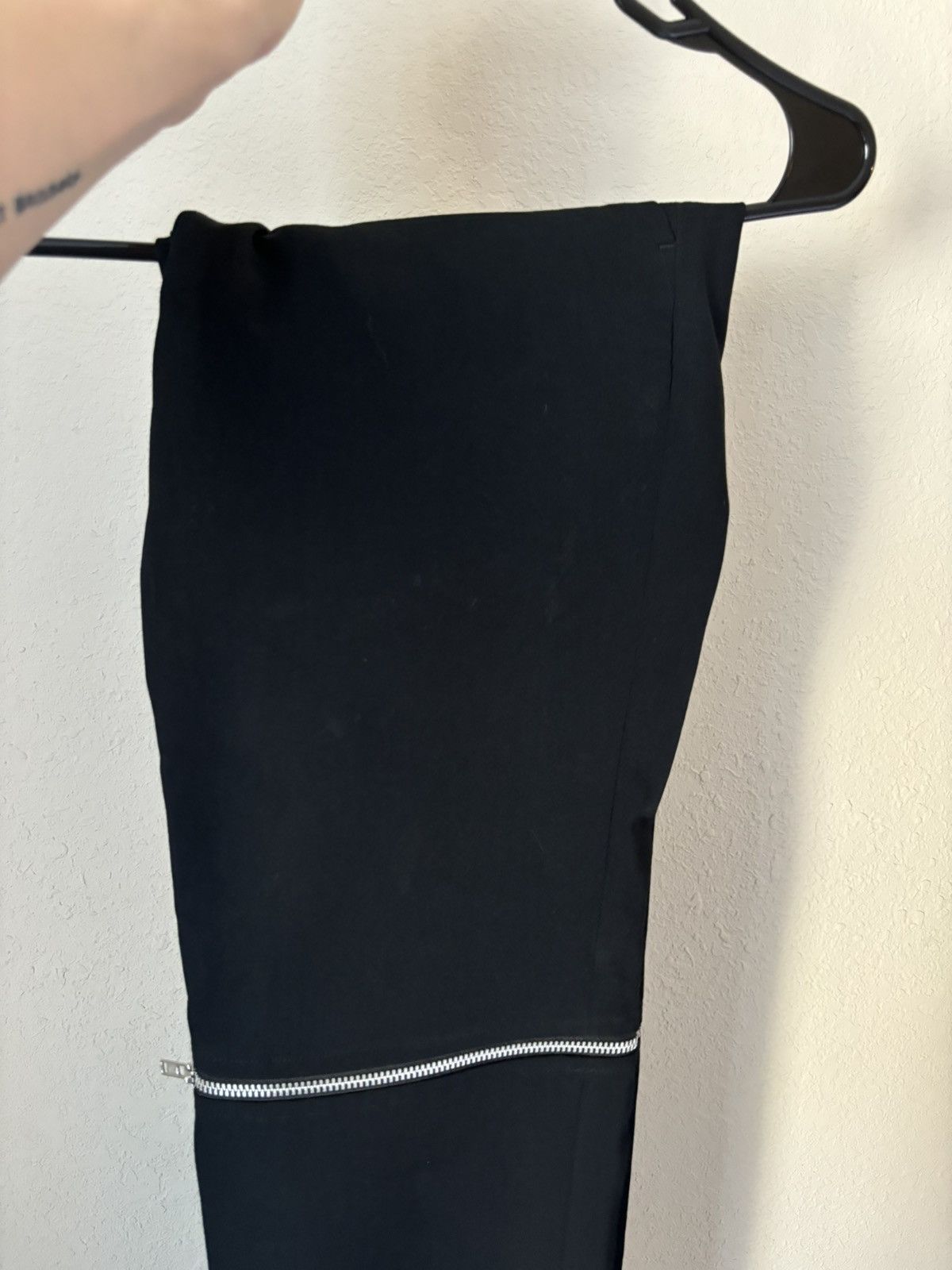 Comme des Garcons Homme Plus Black Zip-off wool trousers Size US 31 - 15 Thumbnail