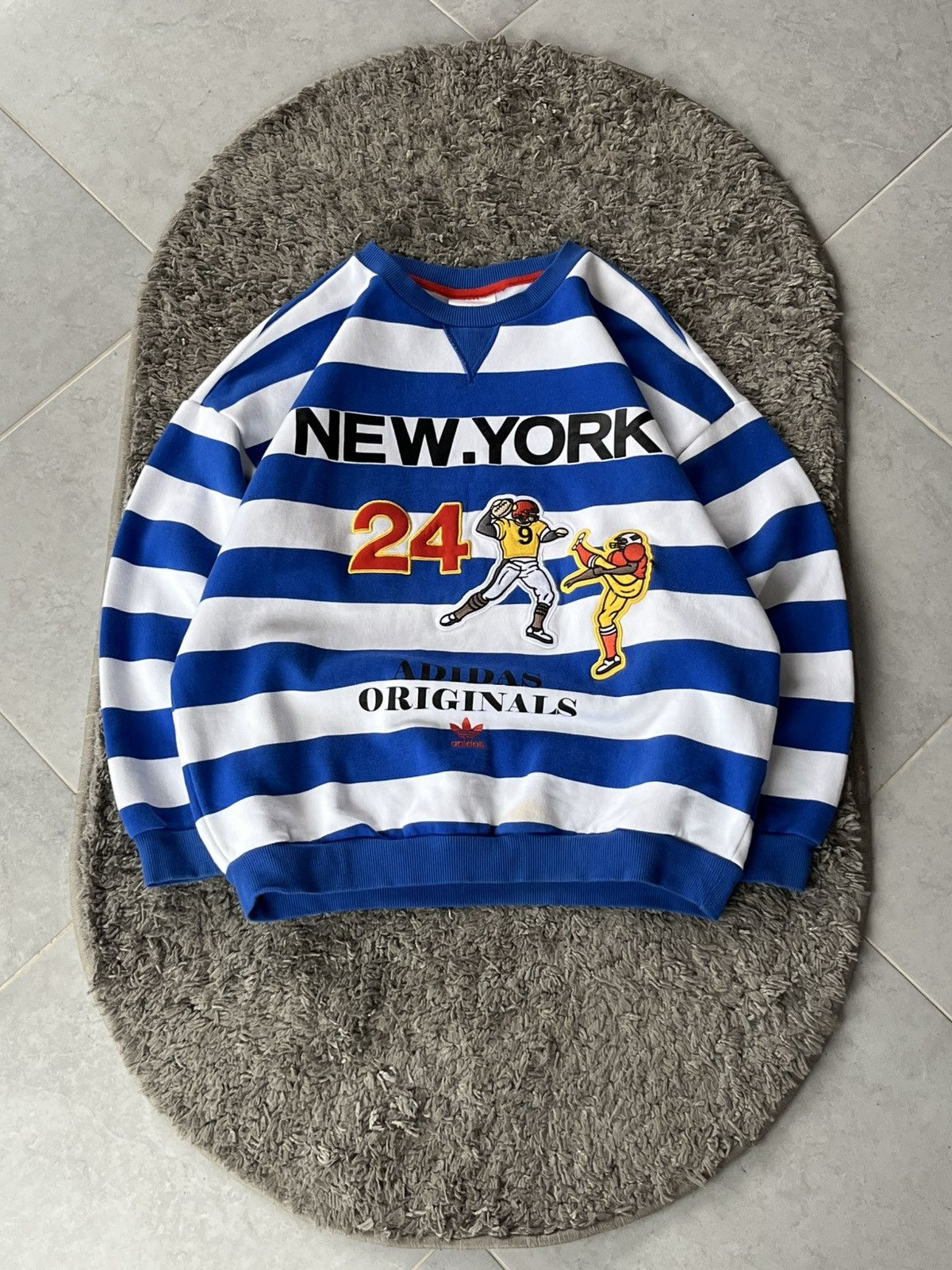 Adidas Vintage Adidas Archive Series New York Sweatshirt Size US M / EU 48-50 / 2 - 1 Thumbnail