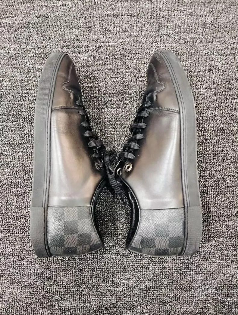 Louis Vuitton Louis Vuitton Black Sneakers Size 42-2507 Size US 9 / EU 42 - 6 Thumbnail
