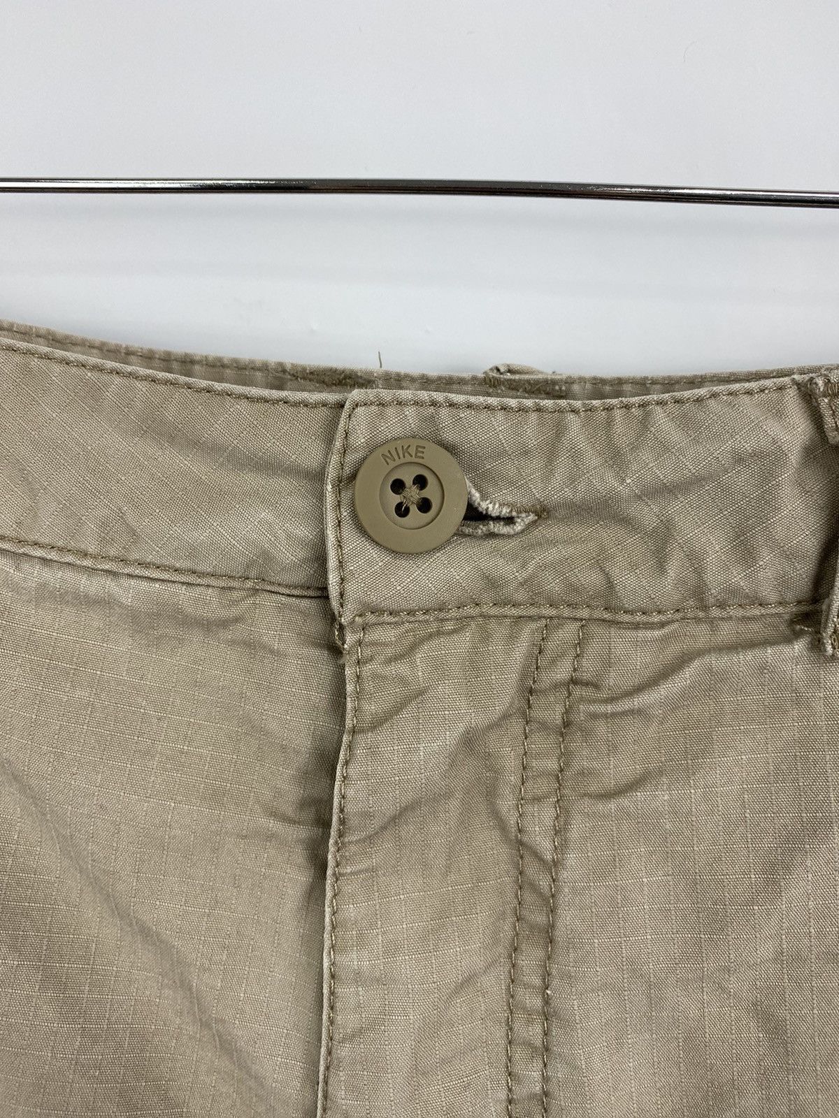 Nike 🇺🇸 Vintage 90s Nike Military Multi Pocket Cargo Shorts Size US 36 / EU 52 - 4 Thumbnail