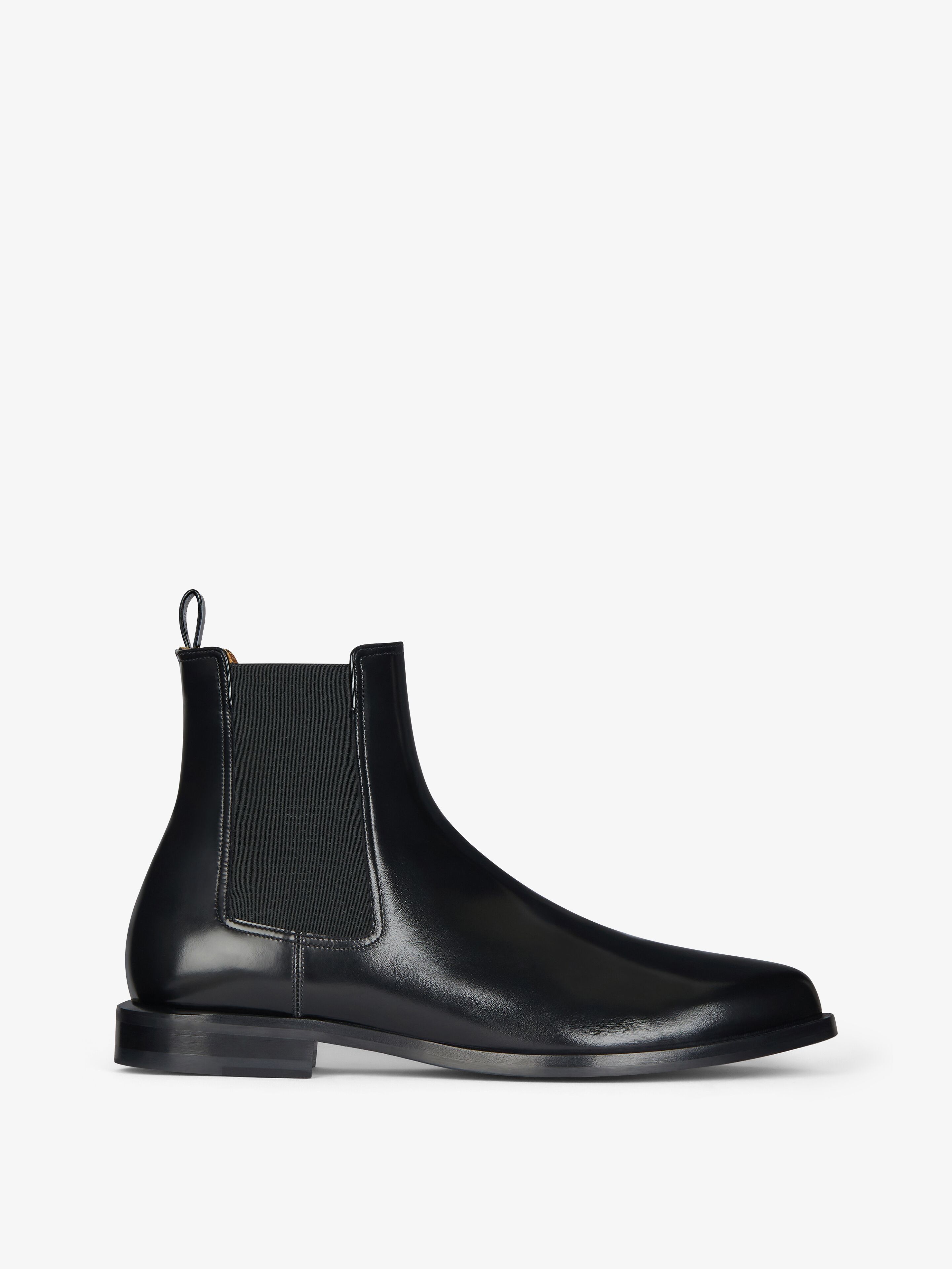 Givenchy o1lv12m1025 Classic Chilsea Ankle Boots in Black Size US 12 / EU 45 - 1 Thumbnail