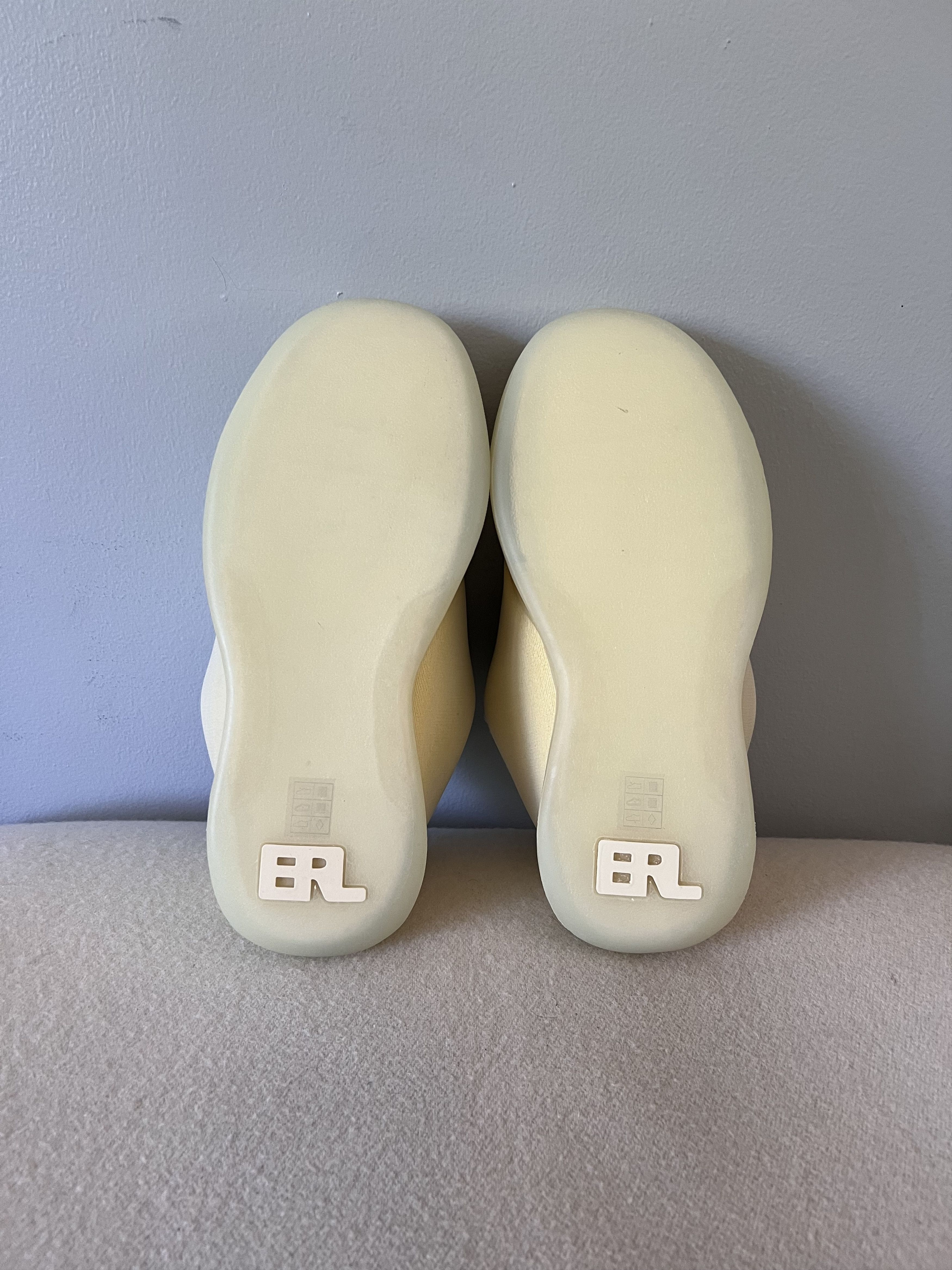 ERL ERL Vamps Sneakers in Cream Foam Size US 8 / EU 41 - 6 Thumbnail