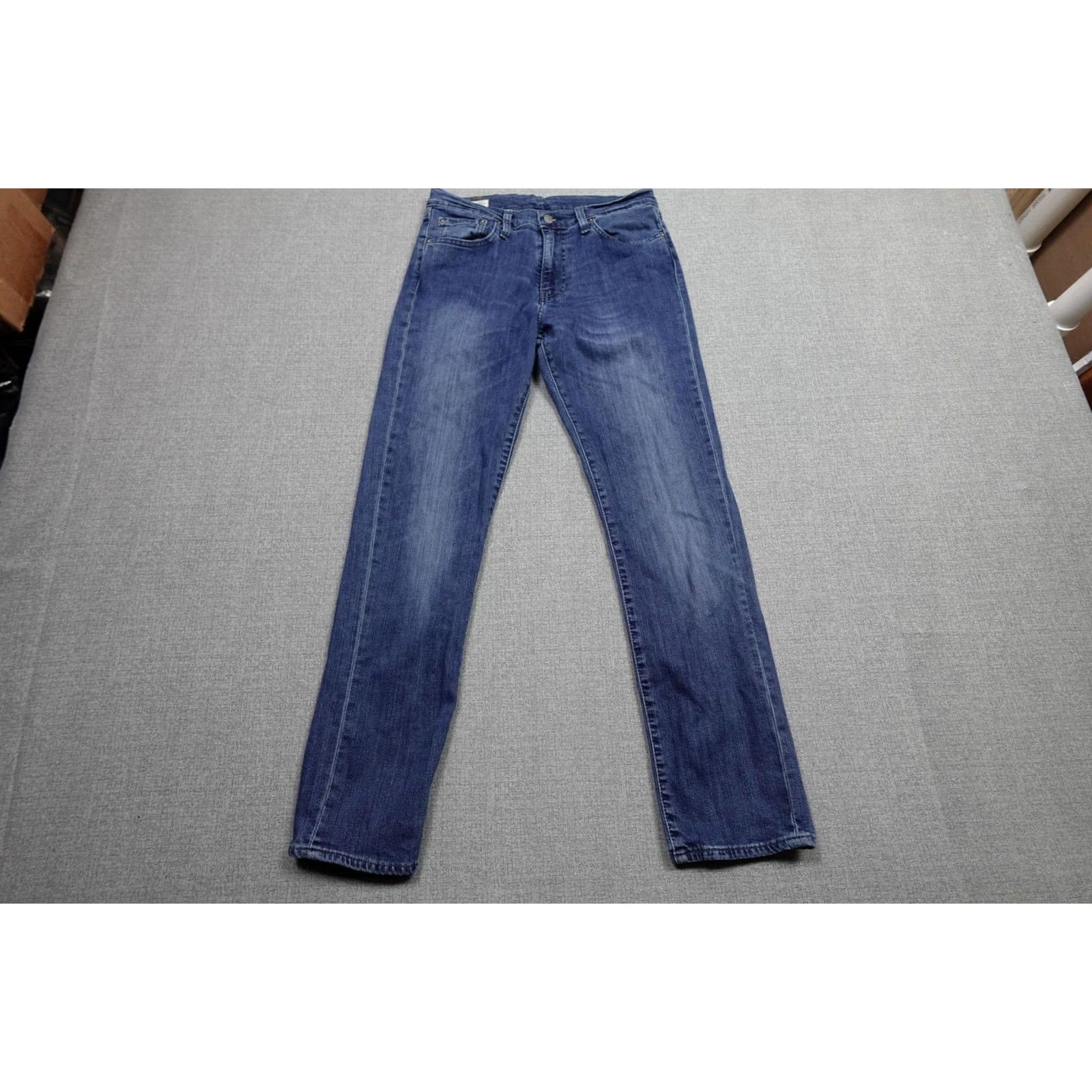 Levi's Levi's 511 Slim Taper Jeans Mens 32x32 Blue Medium Wash Stretch Denim Pants Jeans Pants Size US 32 / EU 48 - 3 Thumbnail
