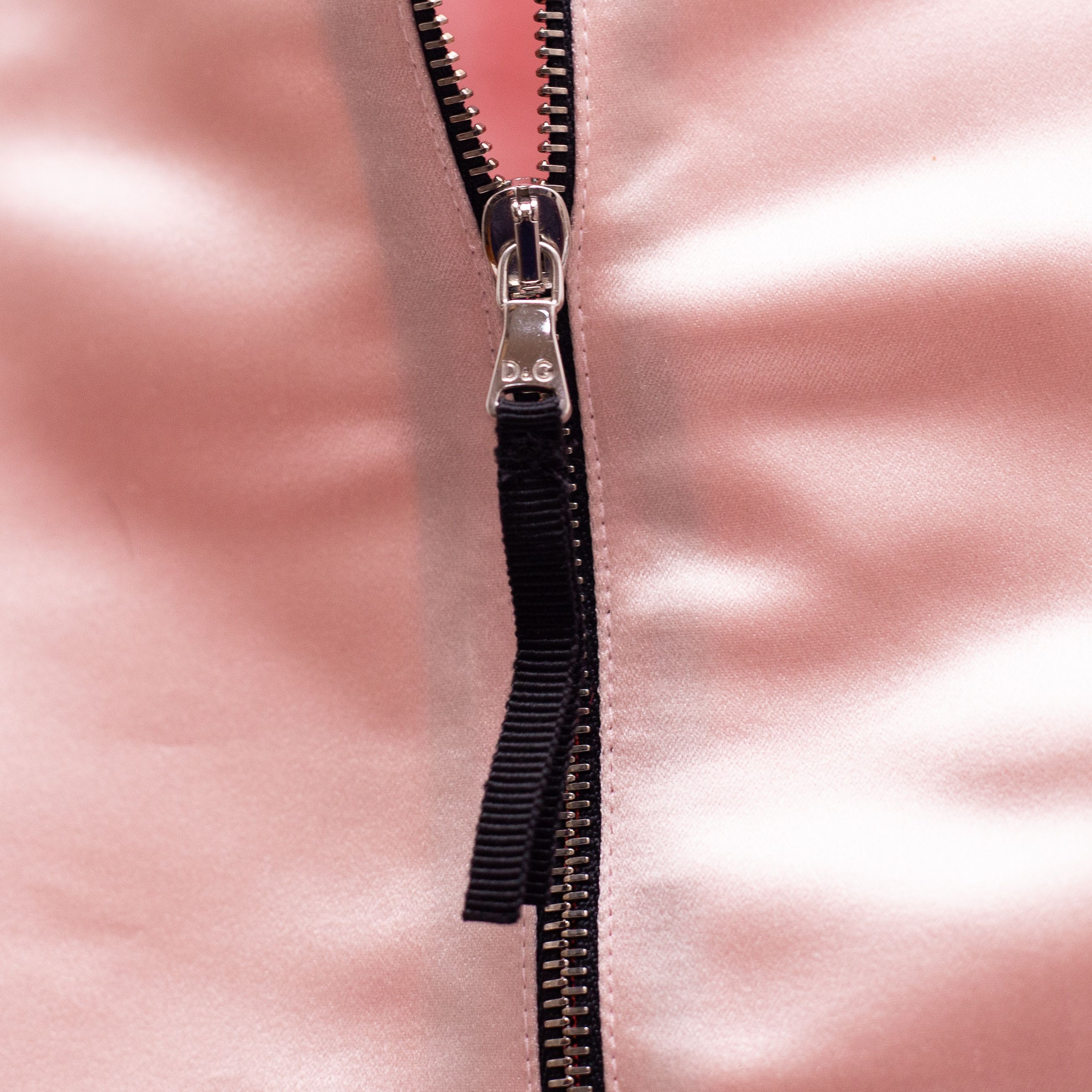 Dolce & Gabbana DOLCE & GABBANA Pink Satin Cocktail Dress Sleeveless Size 38 Size XS / US 0-2 / IT 36-38 - 8 Thumbnail