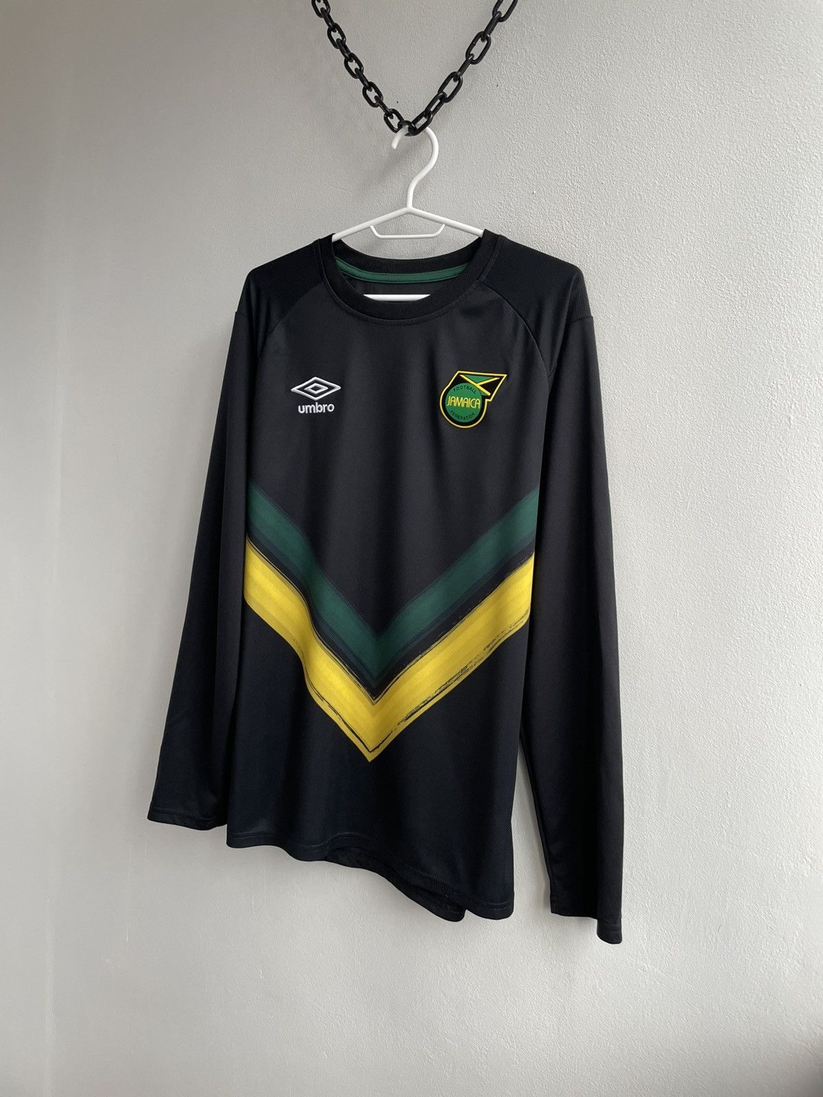 Vintage Jamaica 2021 2022 football soccer shirt jersey Long Sleeve Size US M / EU 48-50 / 2 - 2 Thumbnail