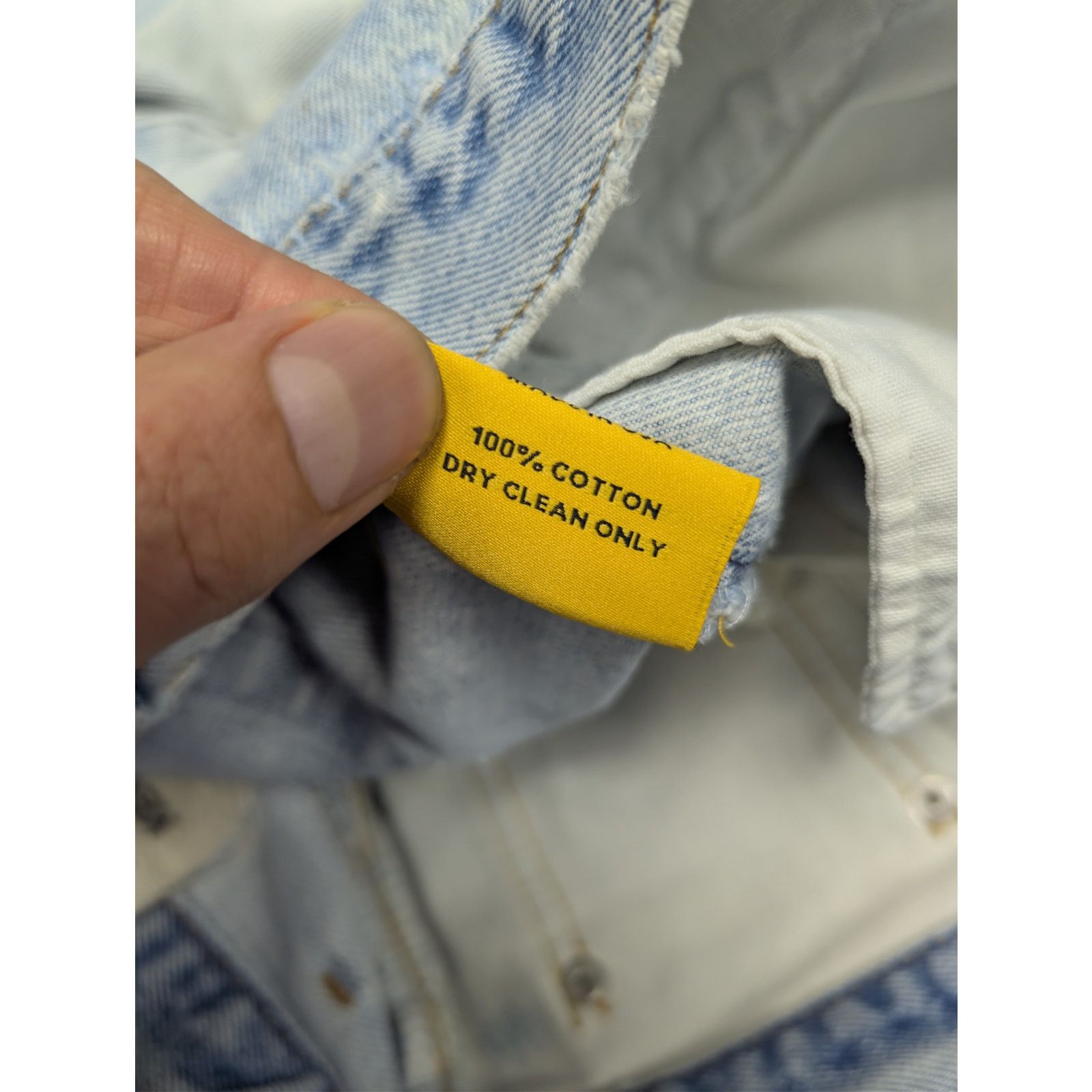 Gallery Dept. o1rshd1 Ken Ripped slim-cut Denim Jeans in Blue Denim Size US 40 / EU 56 - 21 Thumbnail