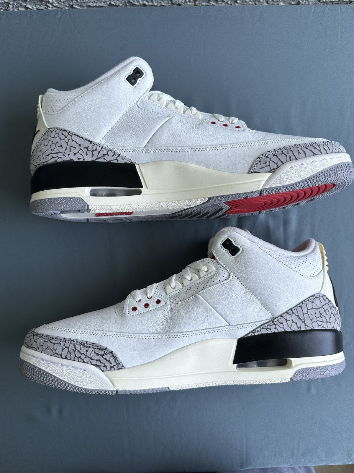 Jordan Brand × Nike Air Jordan Retro Imagined “ White Cement” Size 16 Size US 15 / EU 48 - 2 Thumbnail