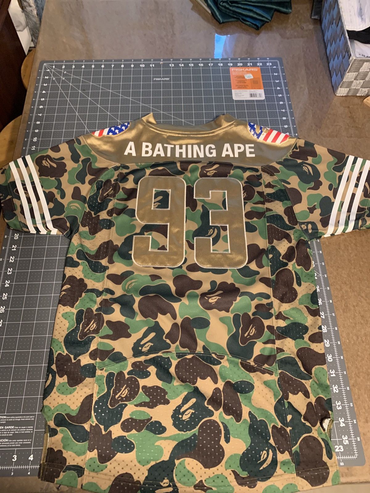 Adidas × Bape BAPE X ADIDAS JERSEY Size US S / EU 44-46 / 1 - 2 Thumbnail