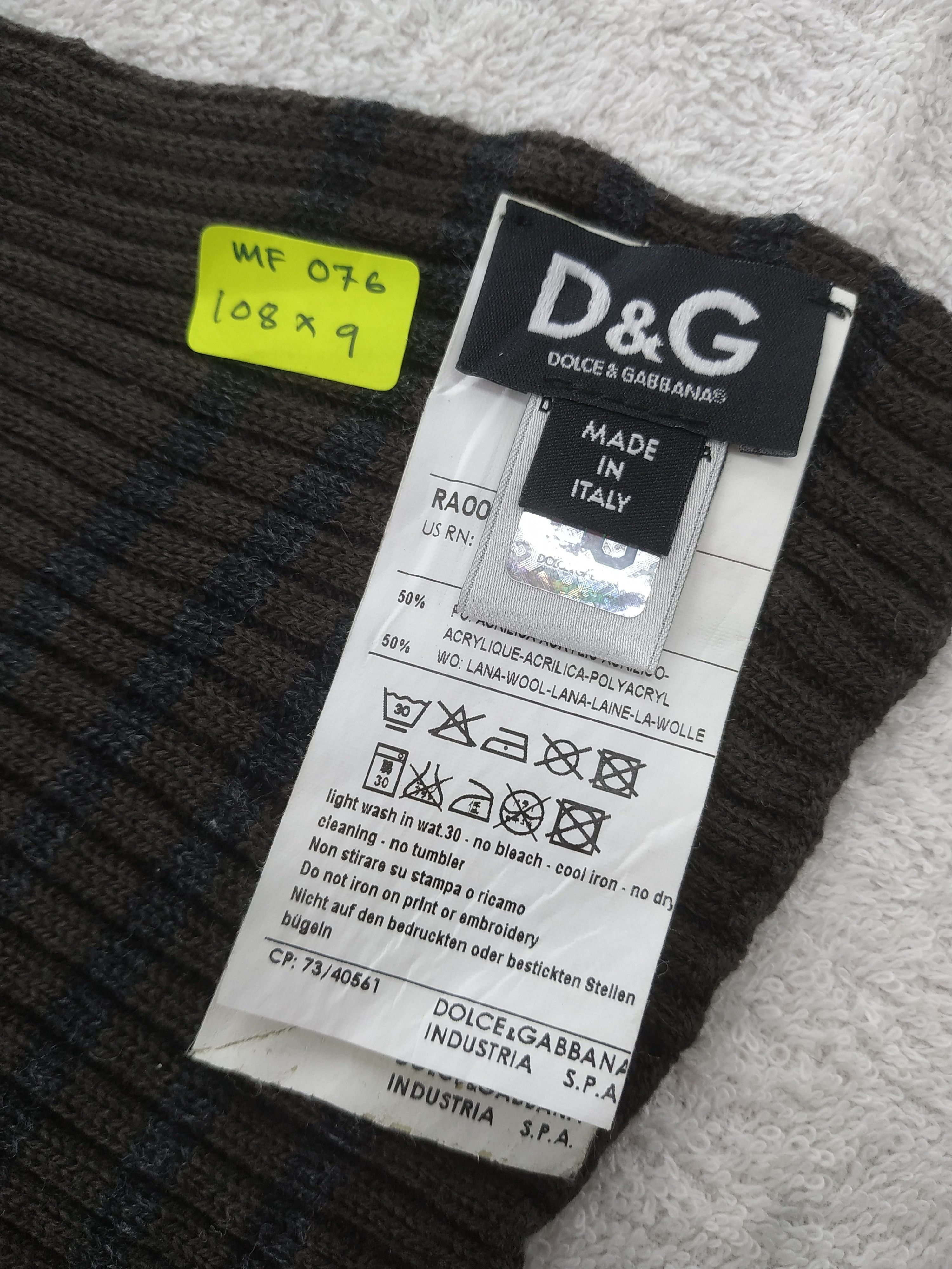 Dolce & Gabbana Vintage Dolce & Gabbana Scarf/Muffler/Neckwear MF076 Size ONE SIZE - 6 Thumbnail