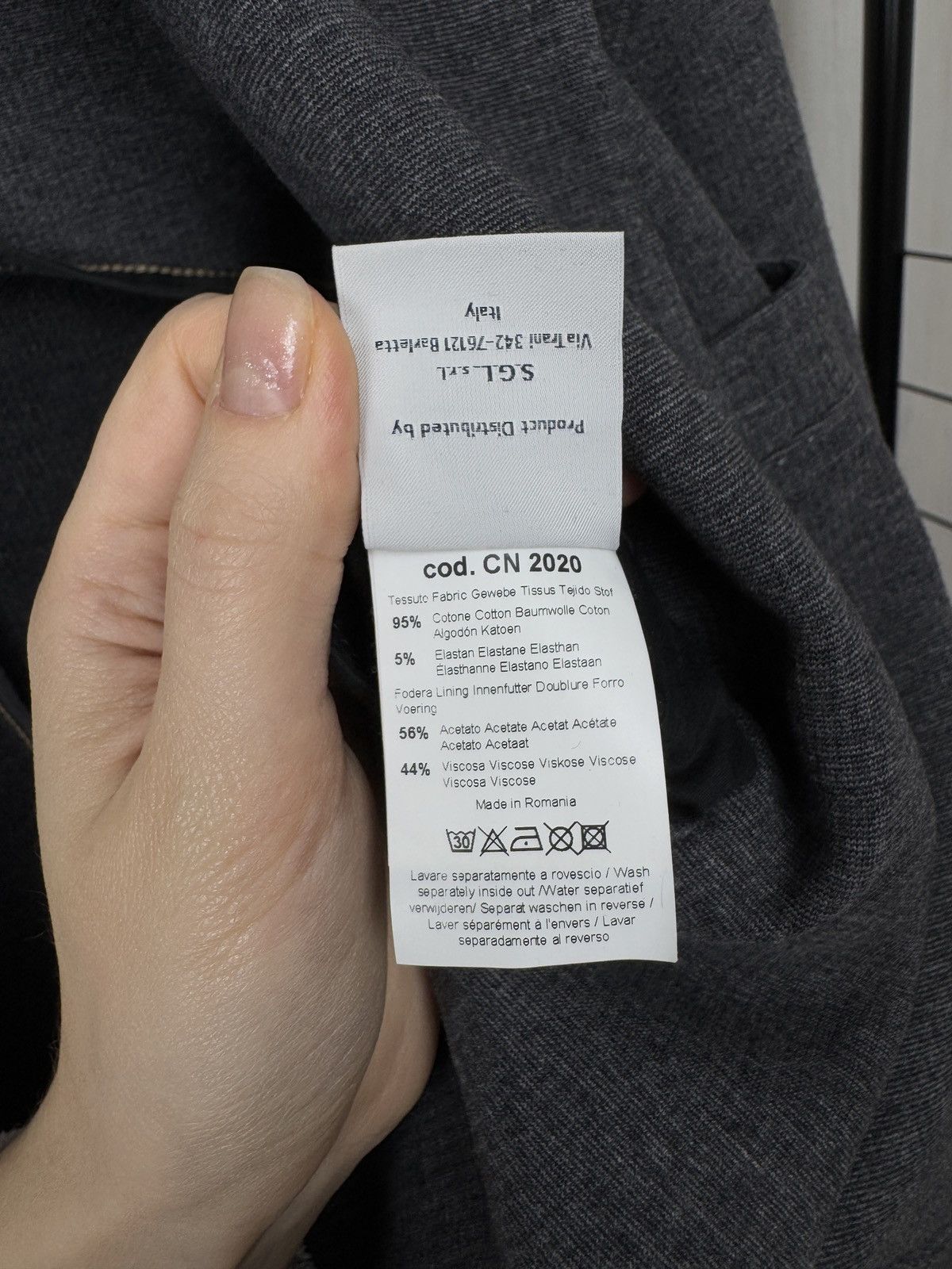 Circolo 1901 Circolo 1901 proudly easy grey 2 button soft blazer Size 46R - 12 Thumbnail