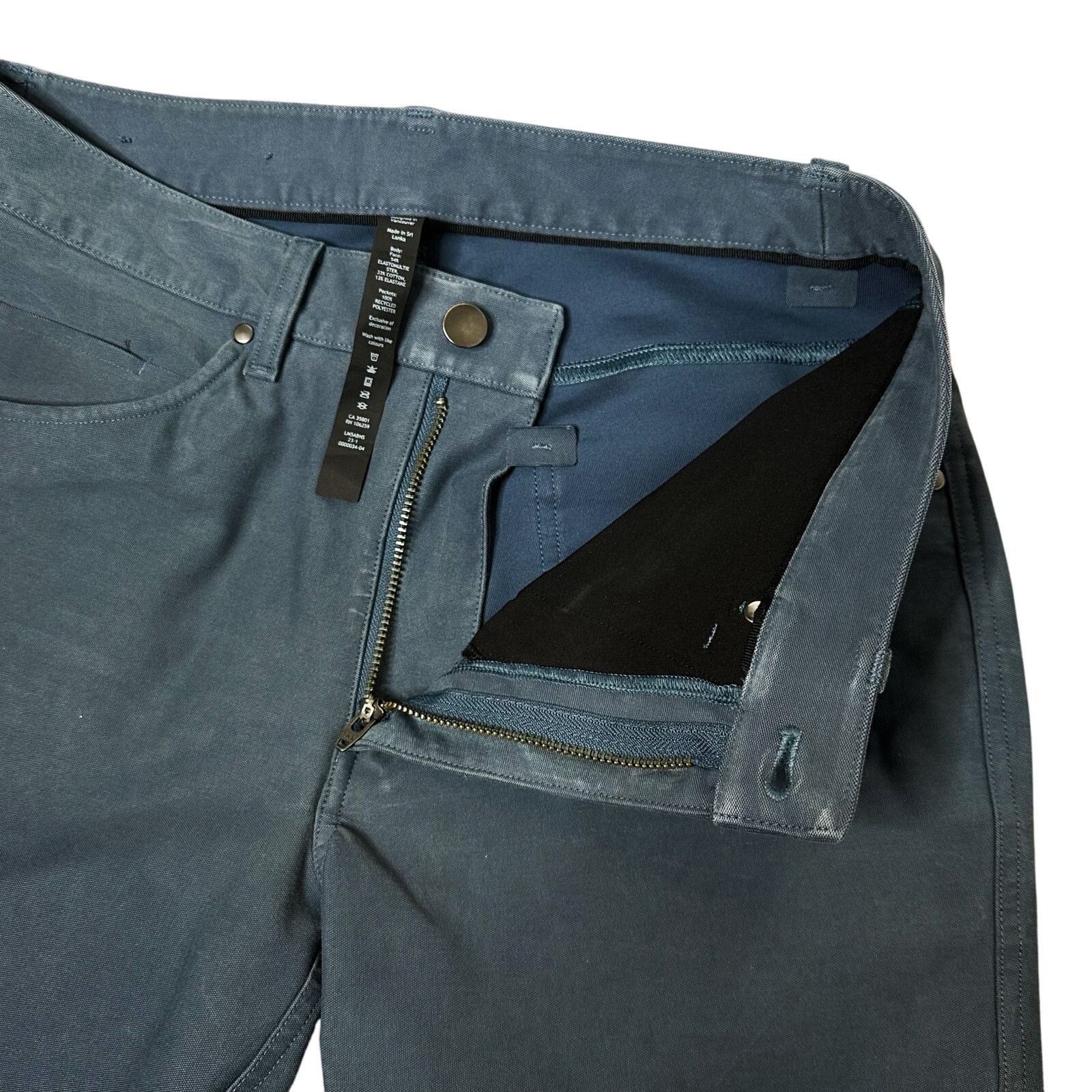Lululemon Lululemon ABC Classic-Fit 5 Pocket Pants Size 29 Oil Grey Size US 29 - 4 Thumbnail