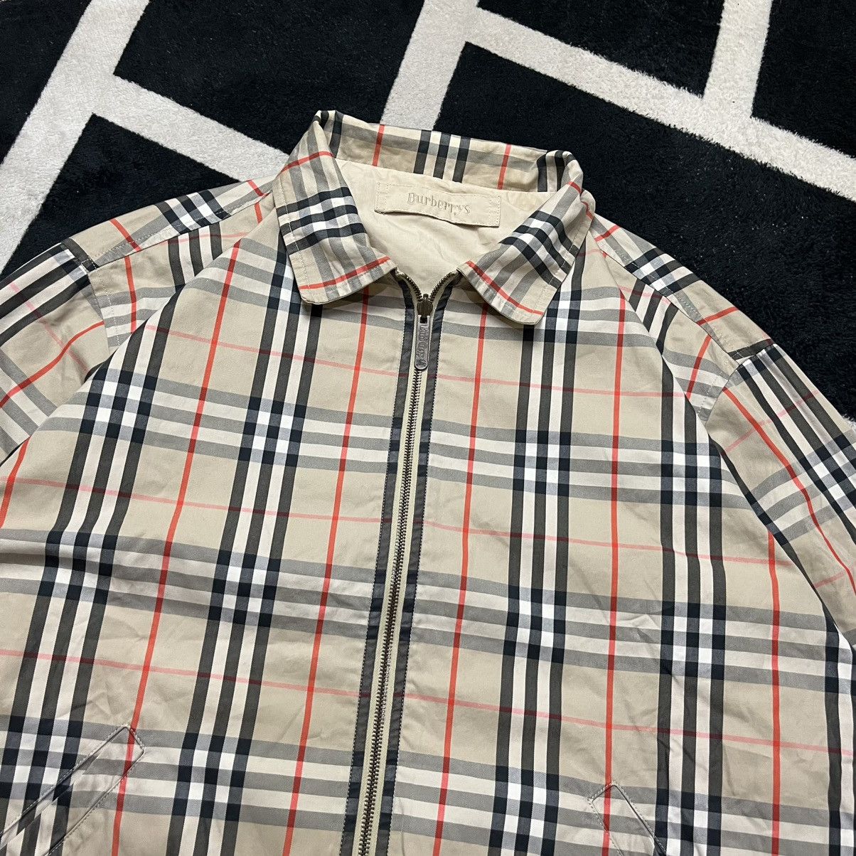 Burberry Vintage Burberry Reversible Nova Check Harrington Jacket Size US XL / EU 56 / 4 - 2 Thumbnail