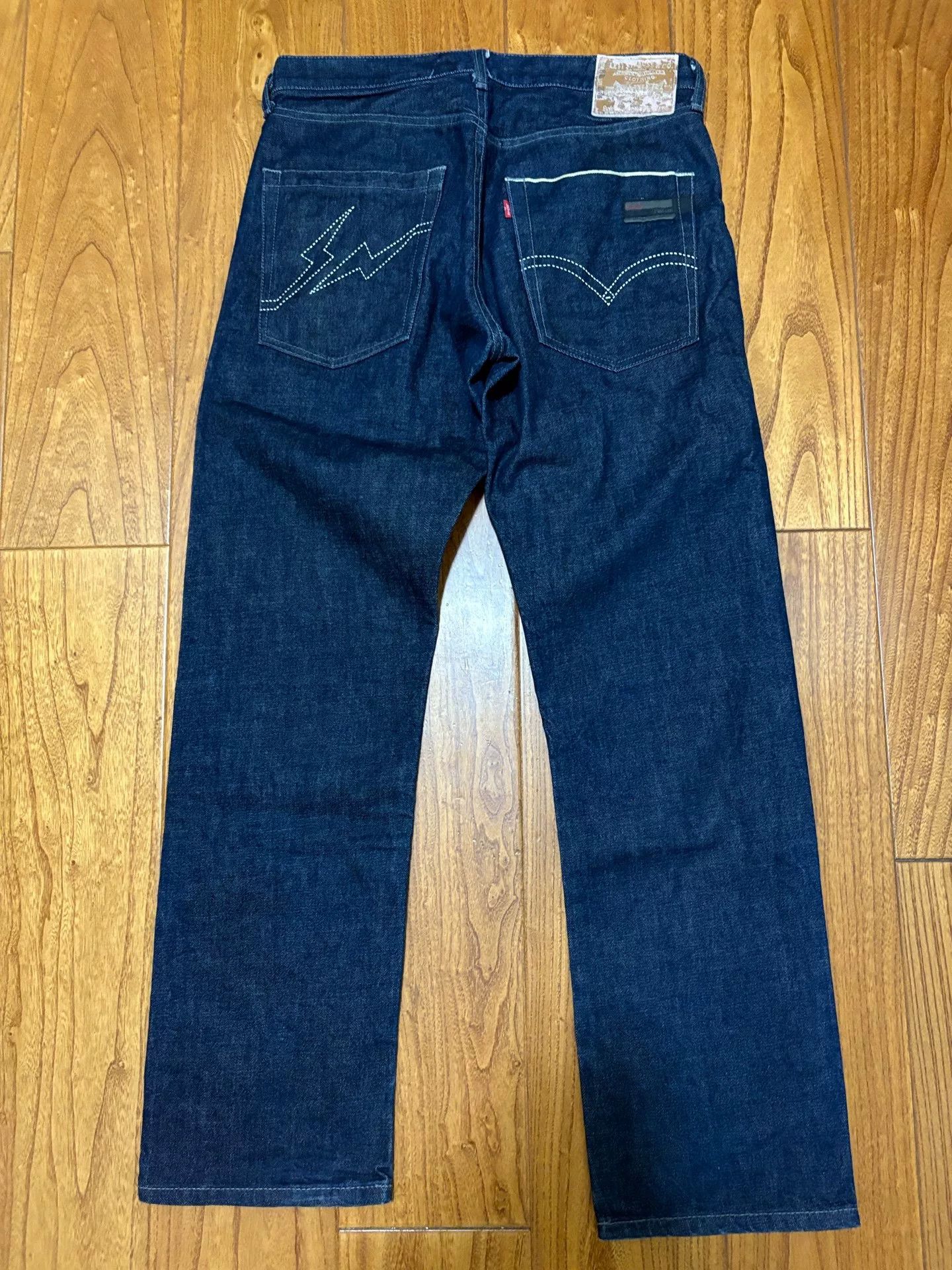 Levi's Levi's Fenom White Line Raw Denim Jeans Size US 26 / EU 42 - 1 Thumbnail