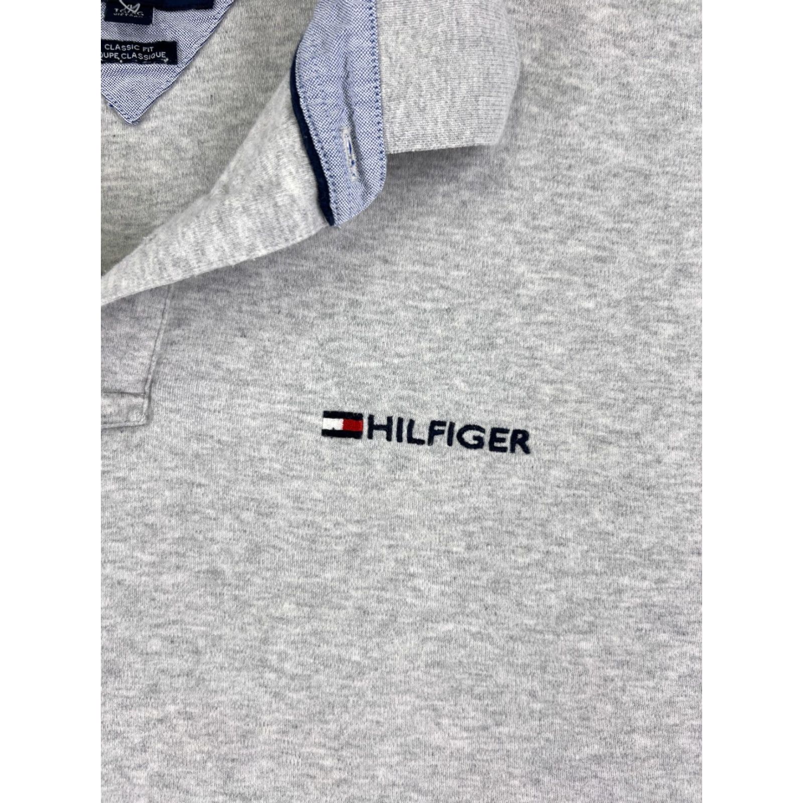 Tommy Hilfiger VINTAGE Tommy Hilfiger Polo Shirt Men’s XL Gray 100% Cotton Short Sleeve Button Kollar Collared Knit Jersey Logo Embroidered Brand: Tommy Hilfiger Size US XL / EU 56 / 4 - 6 Thumbnail