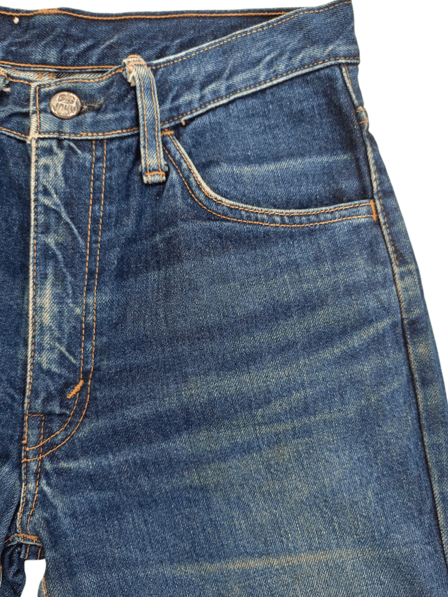 Big John × Vintage BIG JOHN Distressed Vintage Streetwear Denim Size US 30 / EU 46 - 5 Thumbnail
