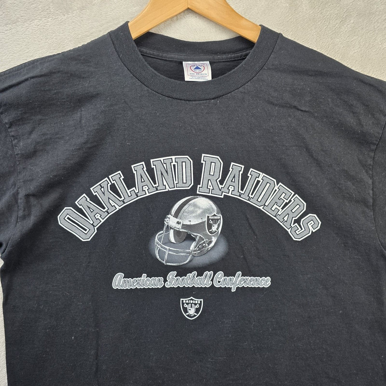 Delta Vintage Oakland Raiders Shirt Mens Large Black 90s Las Vegas Size US L / EU 52-54 / 3 - 2 Thumbnail