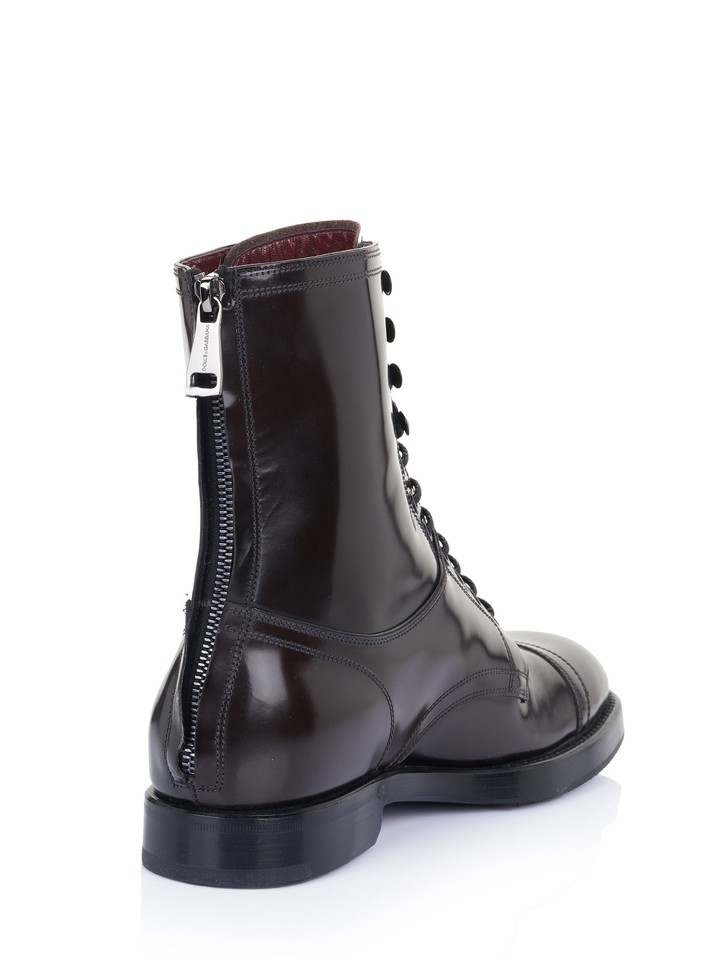 Dolce & Gabbana o1y0125 Ankle Boots in Dark Brown Size US 6 / EU 39 - 3 Thumbnail