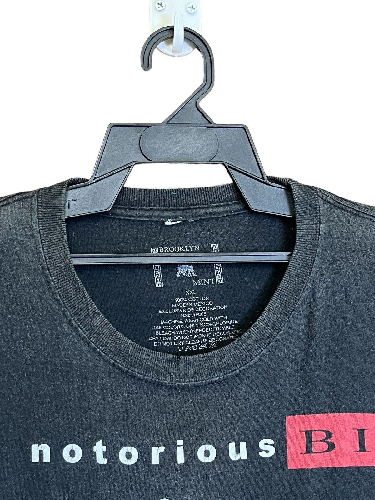Rap Tees THE NOTORIOUS BIG “READY TO DIE” SUNFADED TEE SHIRT Size US XXL / EU 58 / 5 - 4 Thumbnail