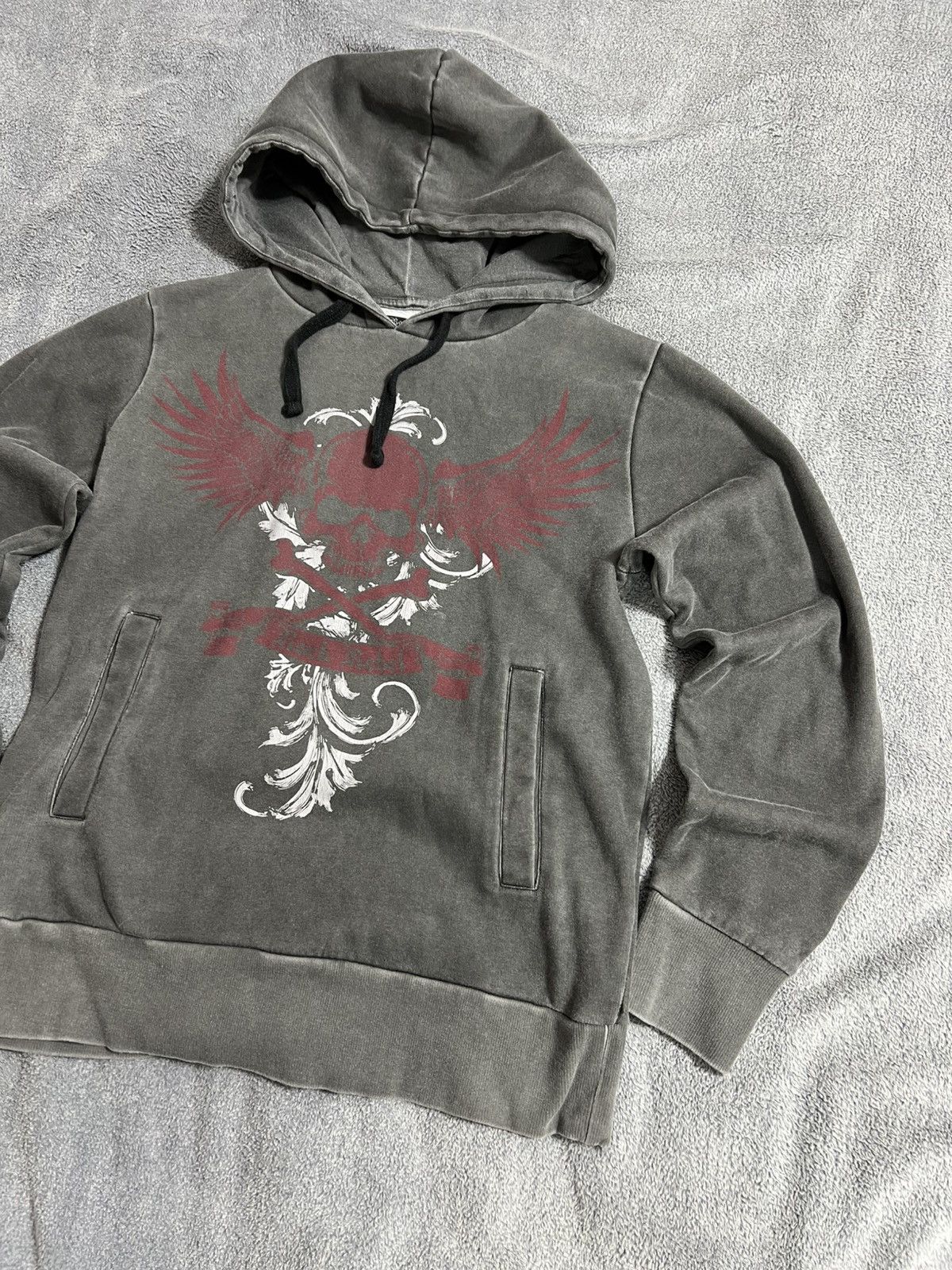 Other Rock rebel vibe faded Y2k Hoodie vintage Size M / US 6-8 / IT 42-44 - 5 Thumbnail