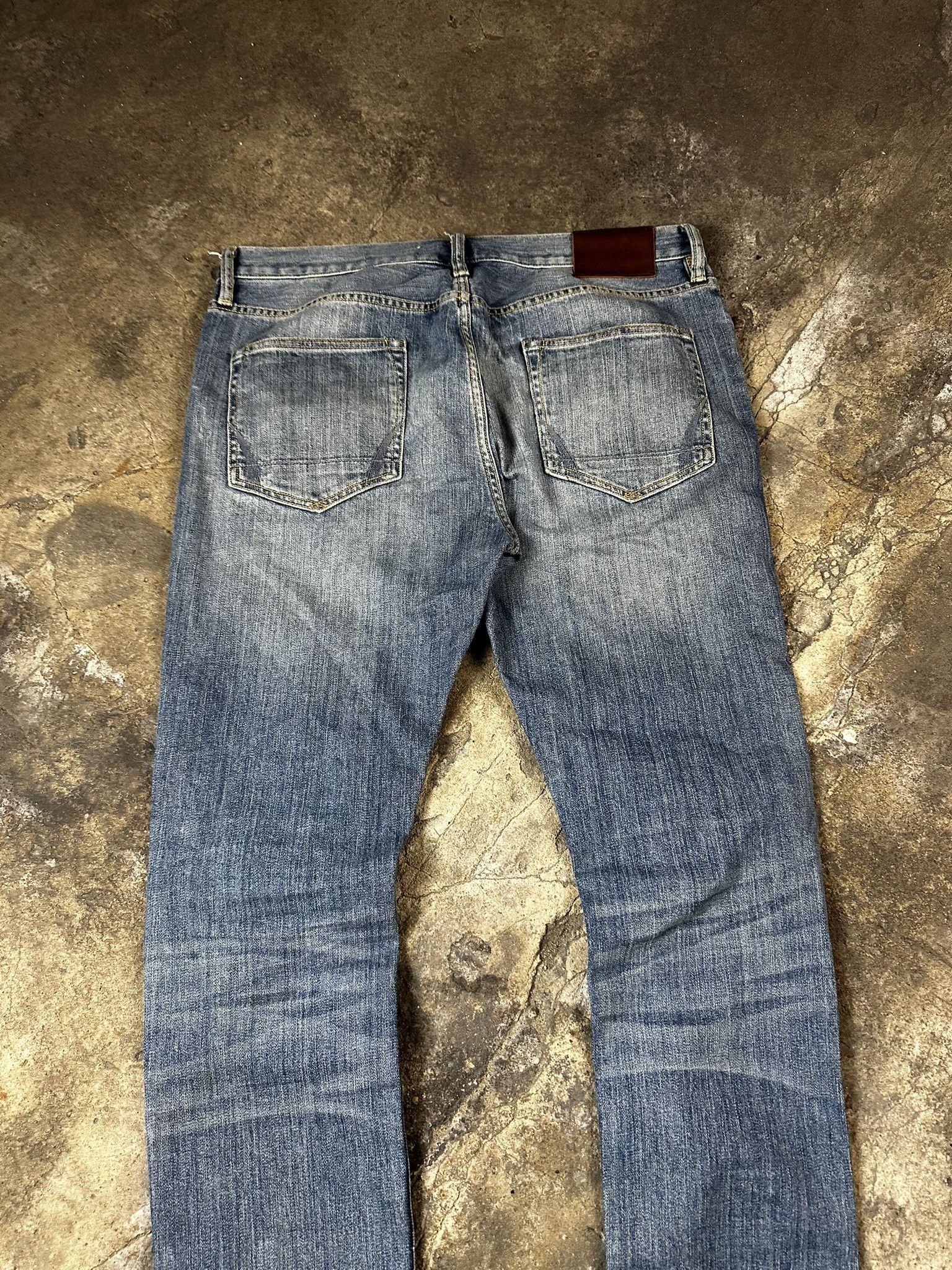 Allsaints Allsaints Faded Straight Jeans Pants Size US 34 / EU 50 - 6 Thumbnail