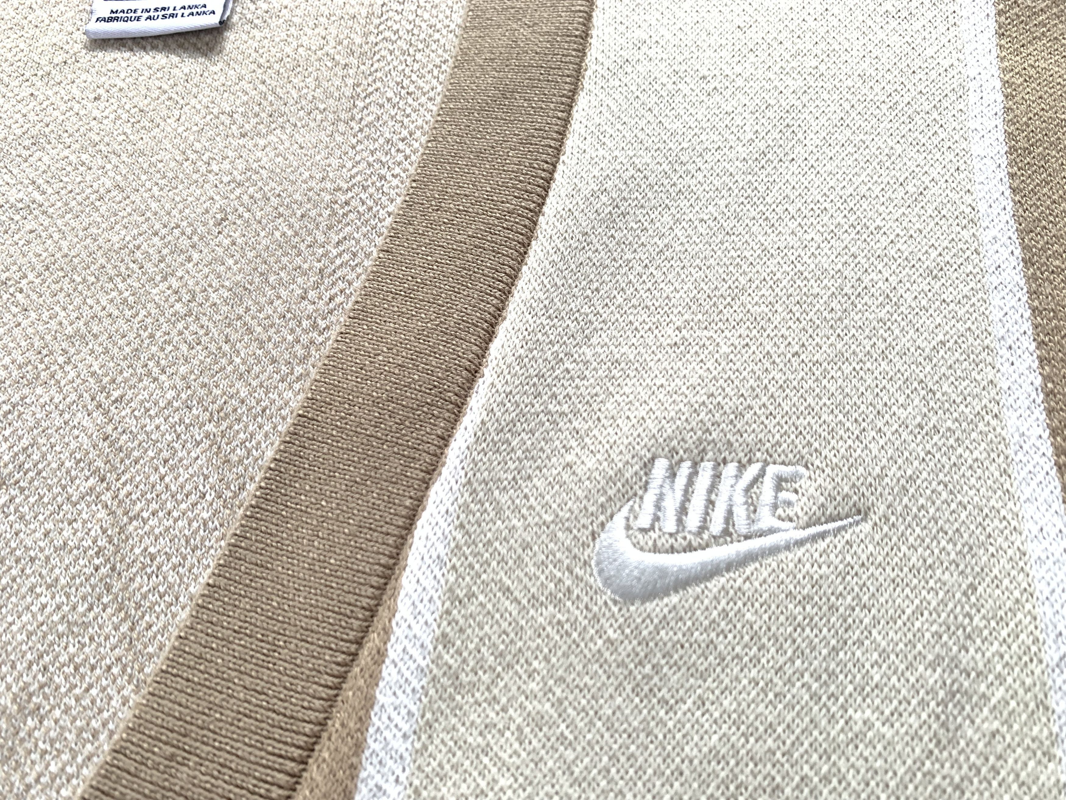Nike Nike Club Fairway Stripe Cotton Sweater Cardigan Size US S / EU 44-46 / 1 - 5 Thumbnail