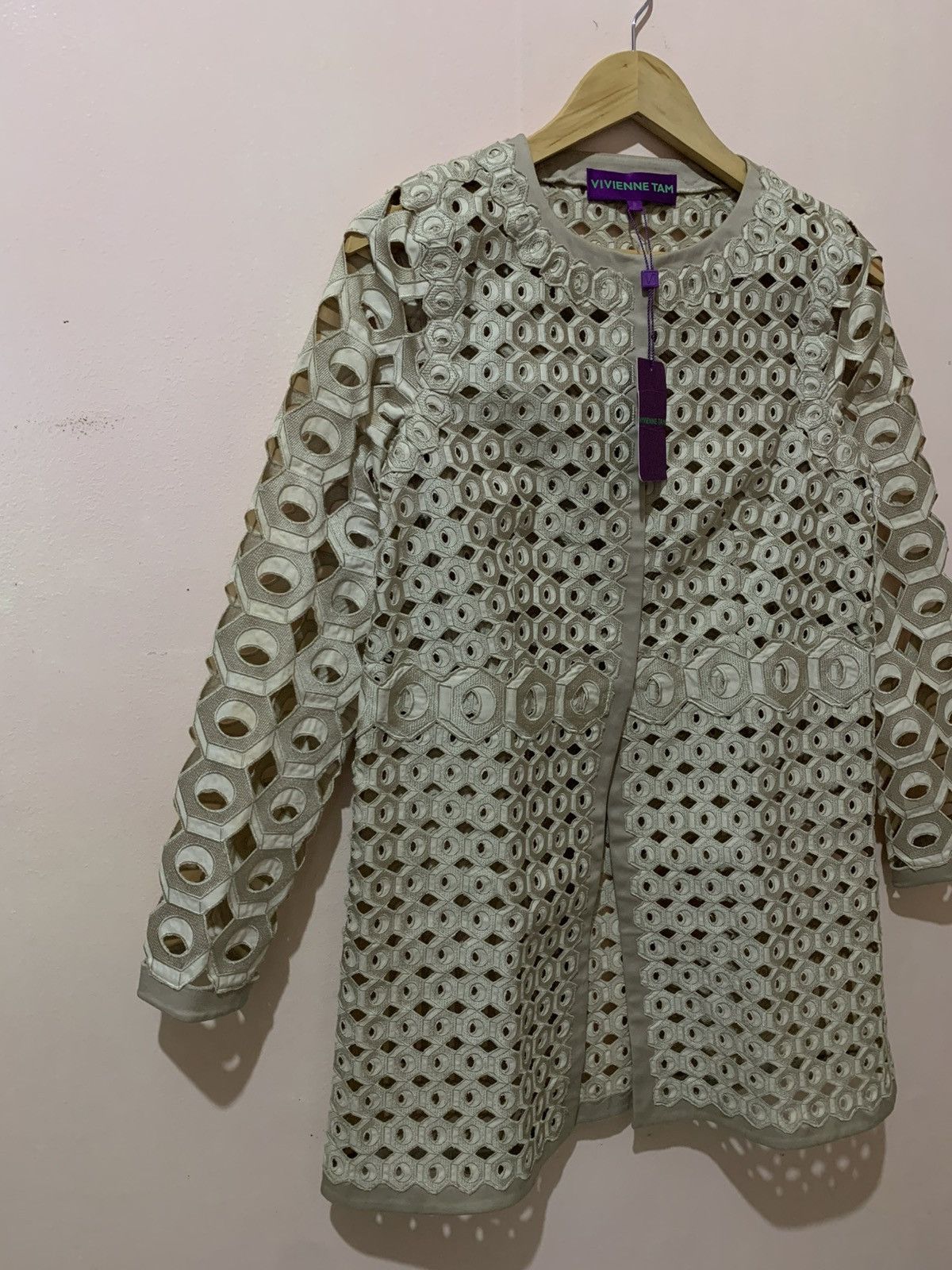 Vivienne Tam Vivienne Tam - S/S’13 - Geometric - Laser Cut - Coat Size S / US 4 / IT 40 - 7 Thumbnail