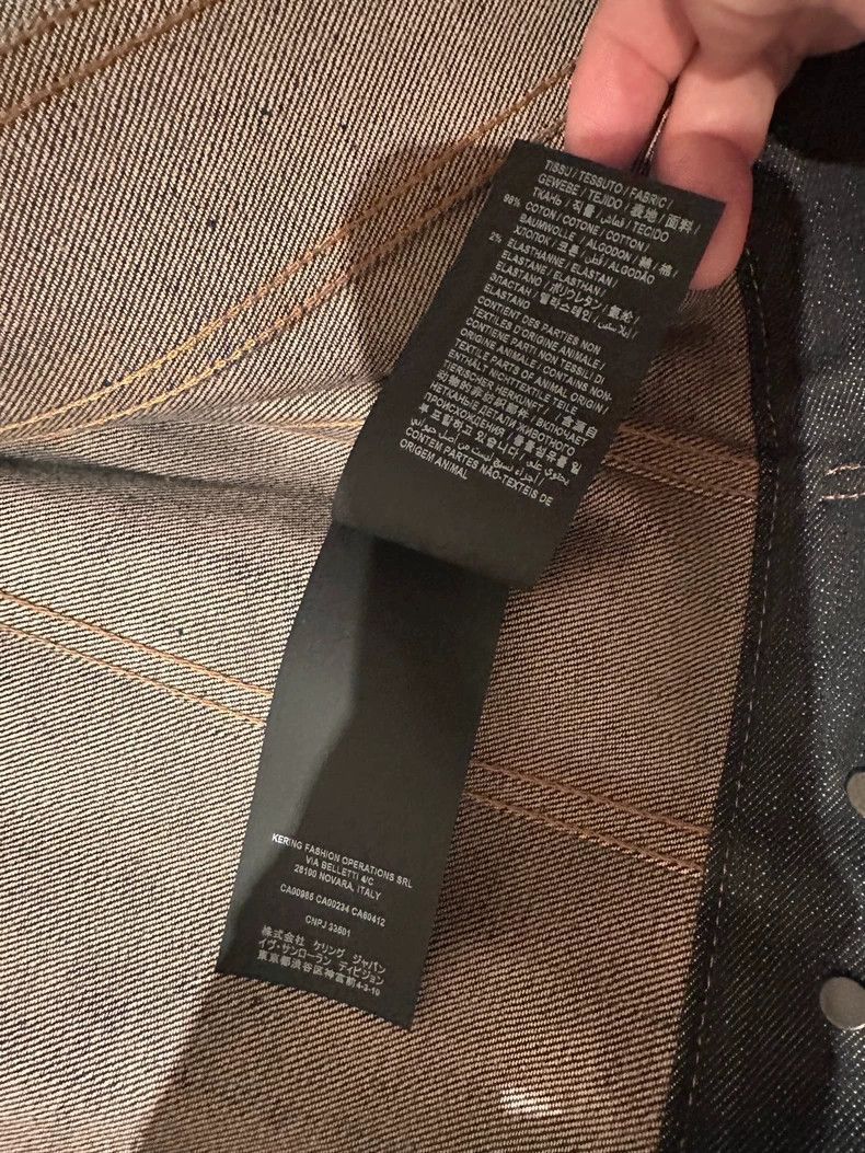 Saint Laurent Paris Saint Laurent Paris Make an old denim jacket-2506 Size US XS / EU 42 / 0 - 6 Thumbnail