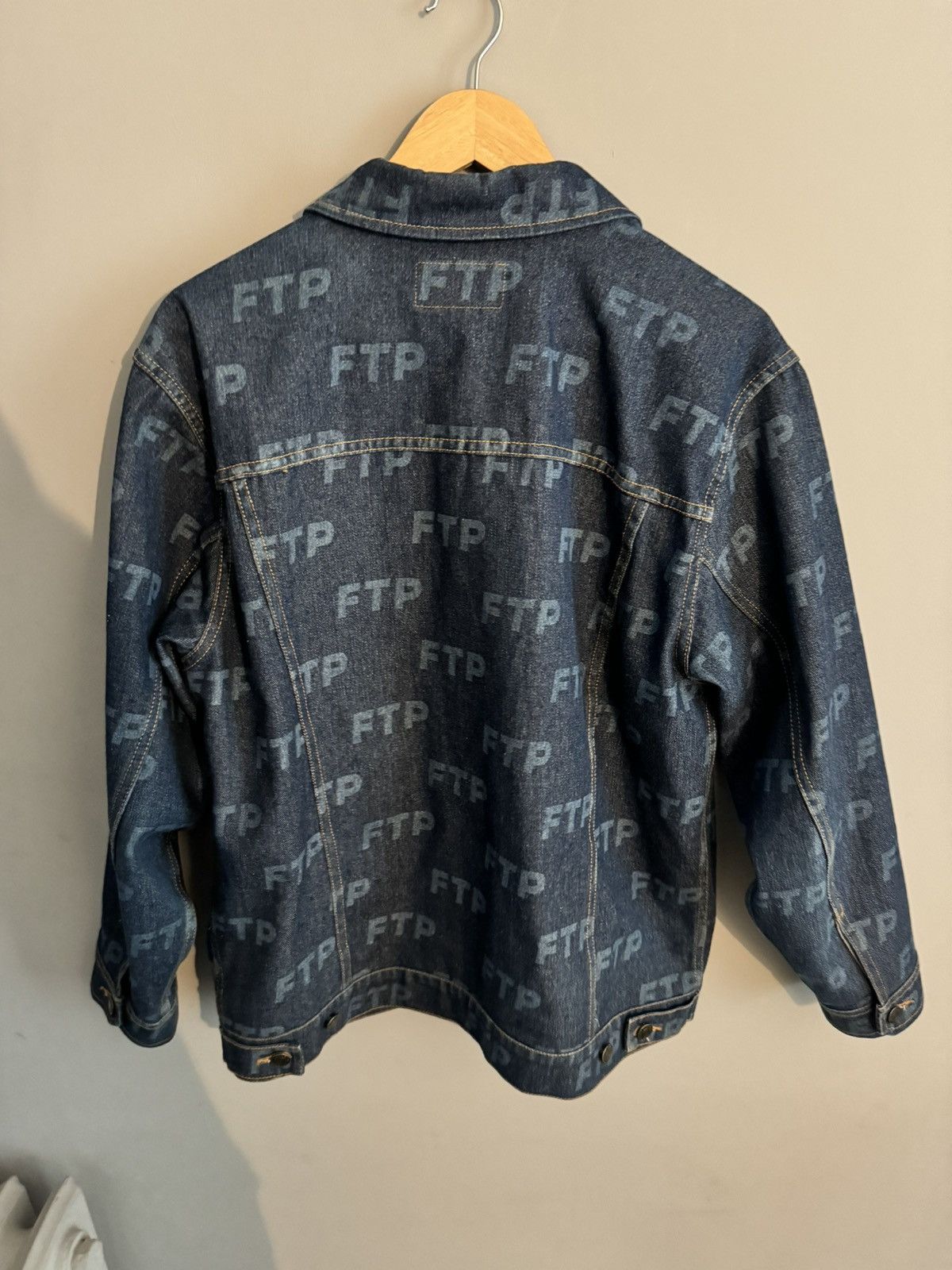 Fuck The Population FTP ALL OVER DENIM JACKET Size US M / EU 48-50 / 2 - 3 Thumbnail