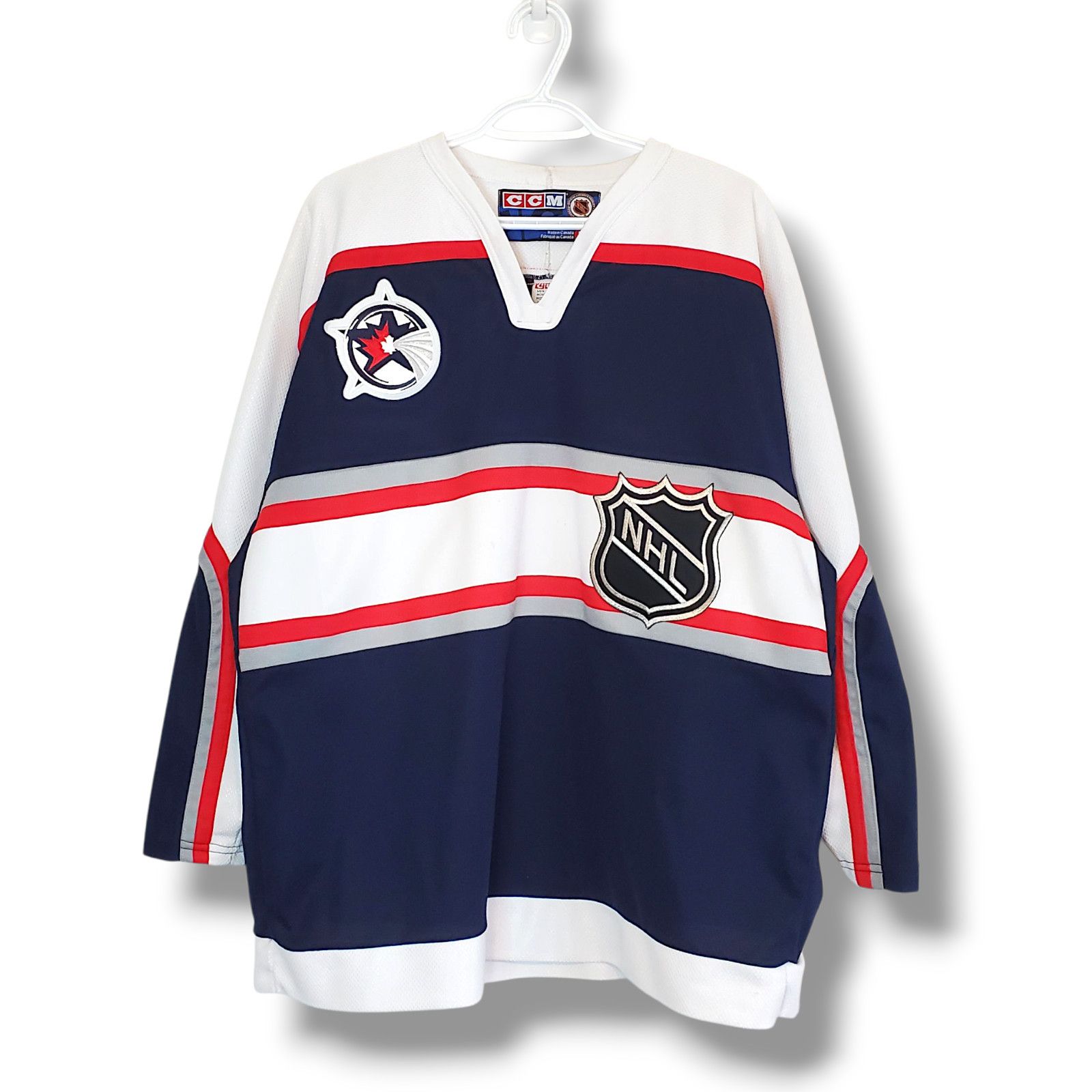 Ccm Vintage NHL North America All Star Game Jersey Blue Size L Size US L / EU 52-54 / 3 - 1 Thumbnail