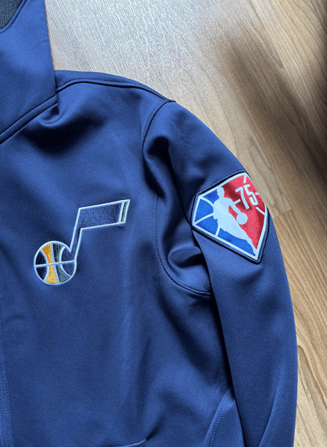 Nike Nike Utah Jazz 75th Anniversary Showtime NBA Full-Zip Jacket Size US M / EU 48-50 / 2 - 5 Thumbnail