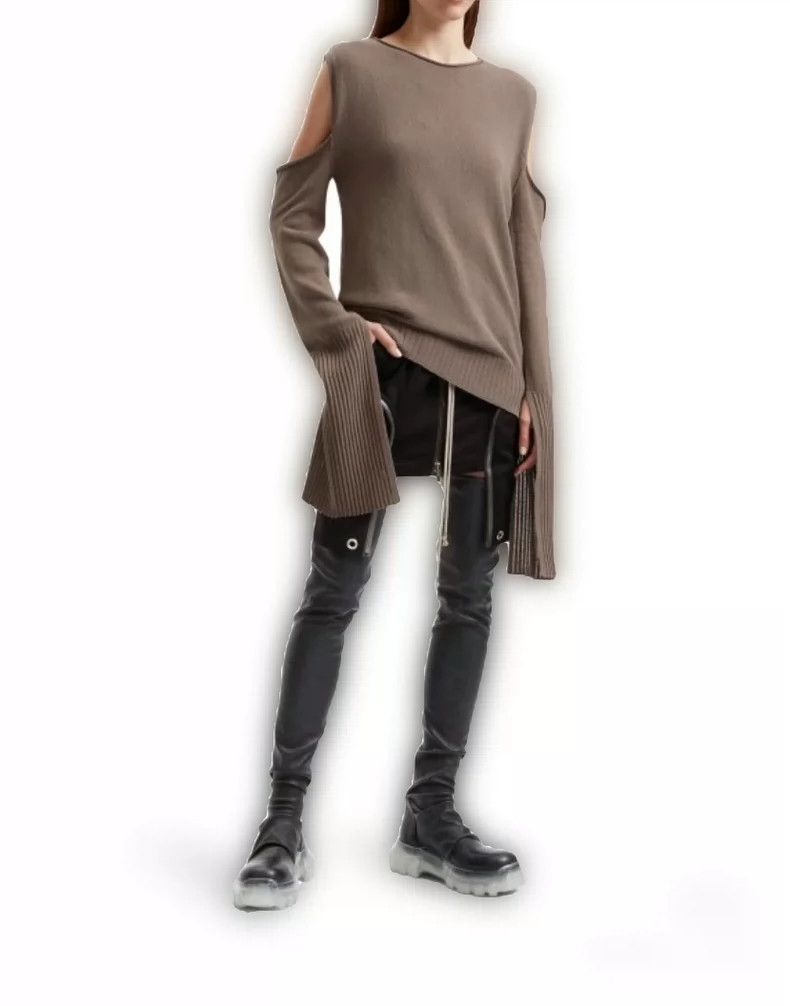 Rick Owens Rick Owens Over-the-Knee Transparent Long Boots-dmc Size US 6.5 / EU 39-40 - 1 Thumbnail