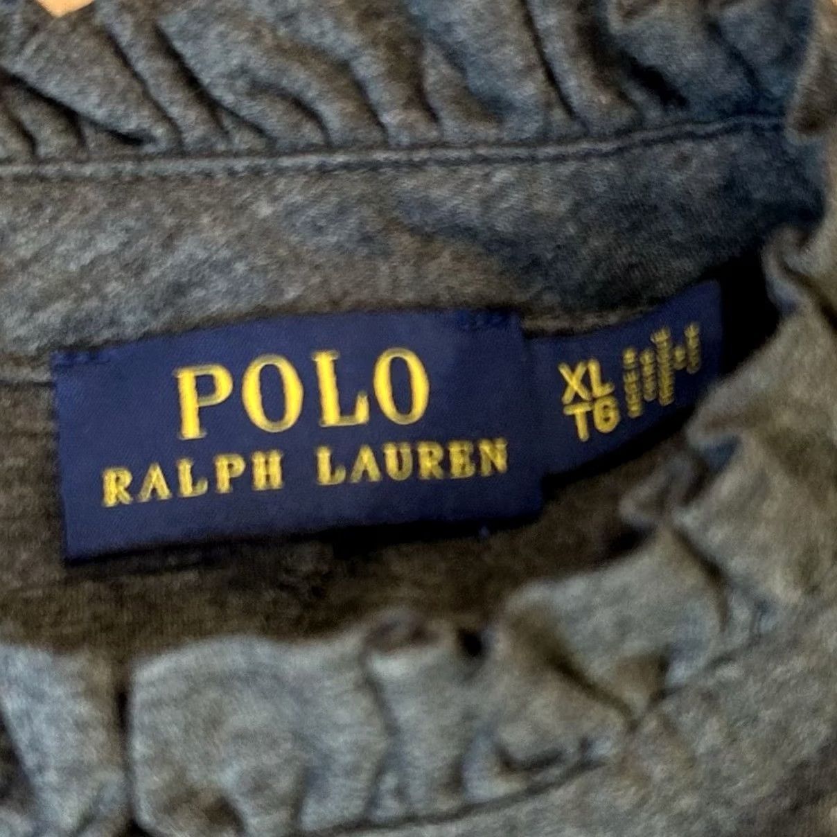 Polo Ralph Lauren VINTAGE Polo Ralph Lauren Ruffle Trim Cotton-Blend Top Long Sleeve Women’s XL Size XL / US 12-14 / IT 48-50 - 5 Thumbnail