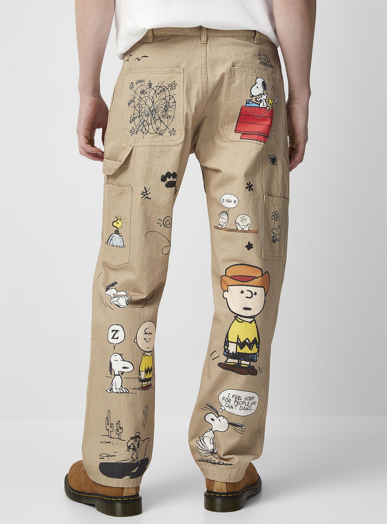 Market × Peanuts BNWT AW24 MARKET x PEANUTS CANVAS PANTS 28 Size US 28 / EU 44 - 10 Thumbnail