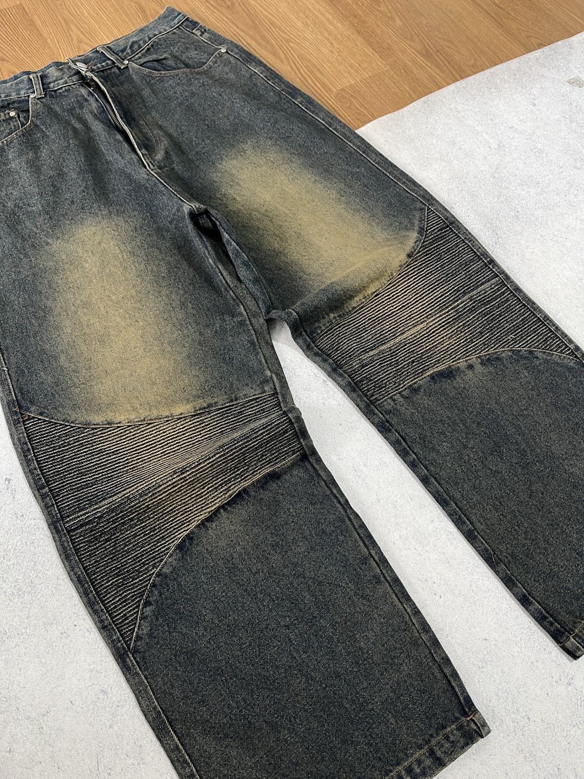Other Baggy Bikers Denim Pants Size US 31 - 4 Thumbnail
