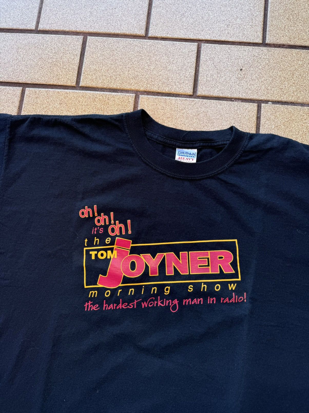 Gildan 90s Tom Joyner Morning Show Joyner Air Show grail new rare Size US XXL / EU 58 / 5 - 1 Thumbnail