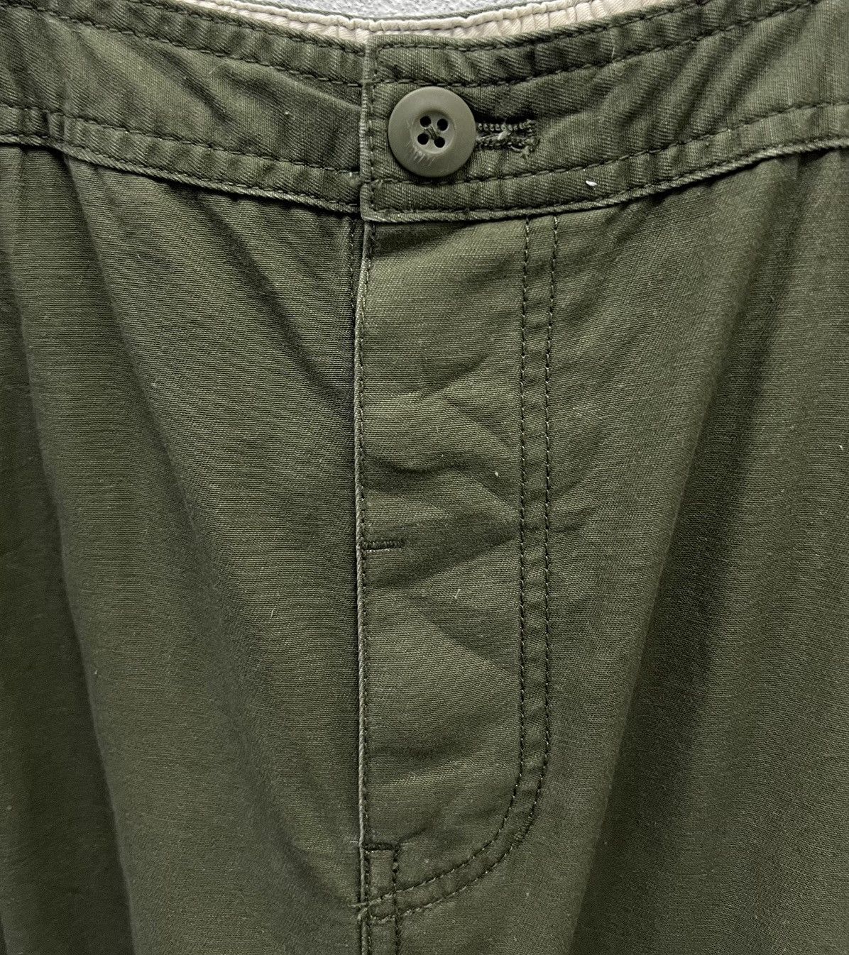 Japanese Brand × Vintage LOGOS DAYS Olive Green Cotton Overalls (LL) Size US 38 / EU 54 - 5 Thumbnail