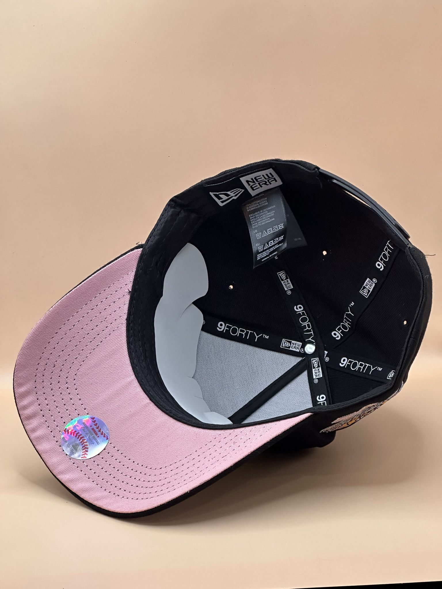 New Era New Era LA Dodgers 100th Anniversary Pink Logo Cap Size ONE SIZE - 3 Thumbnail