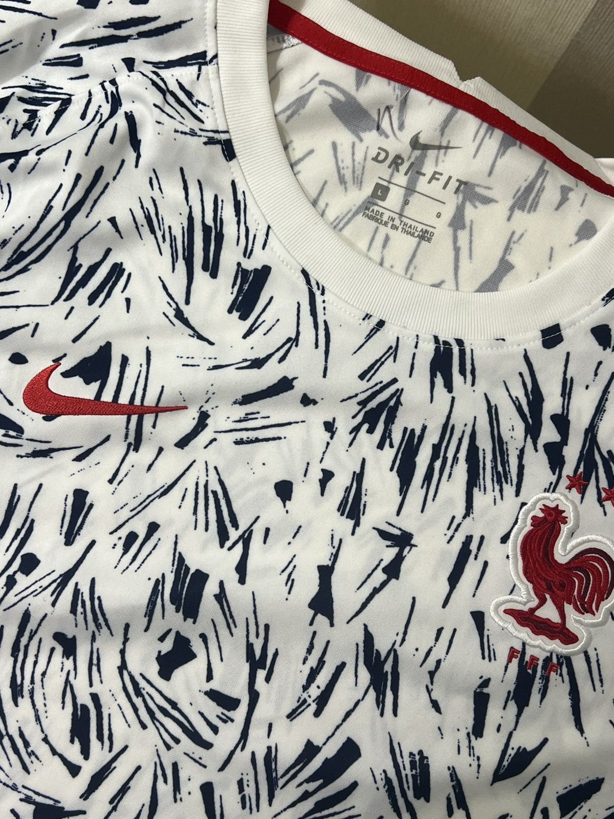 Nike × Vintage NIKE France National Team 2020 Pre-Match Jersey Men’s Size US L / EU 52-54 / 3 - 2 Thumbnail